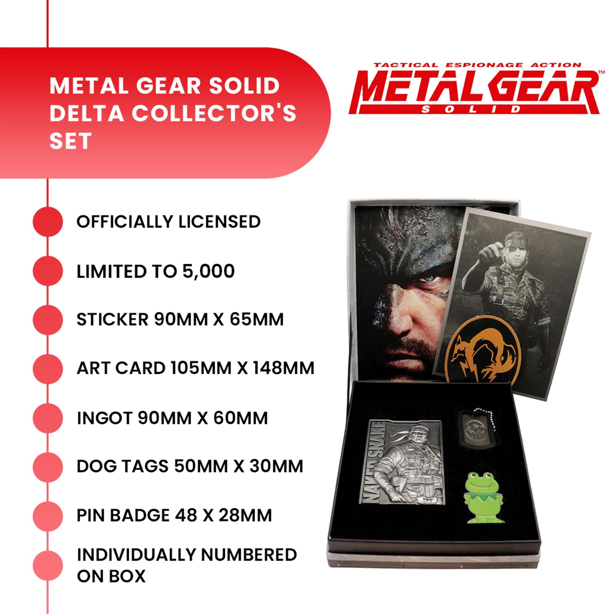 Metal Gear Solid Delta Snake Eater Limited Edition Collector's Set