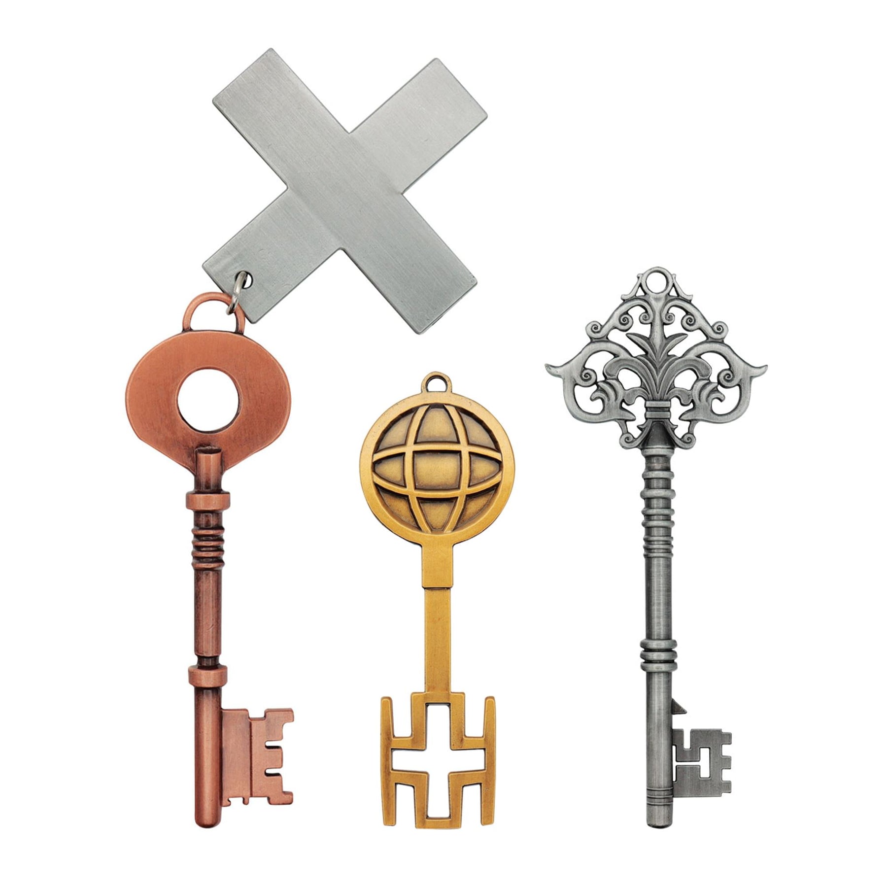 Silent Hill 2 Keys Limited Edition 3-Piece Metal Replica Set