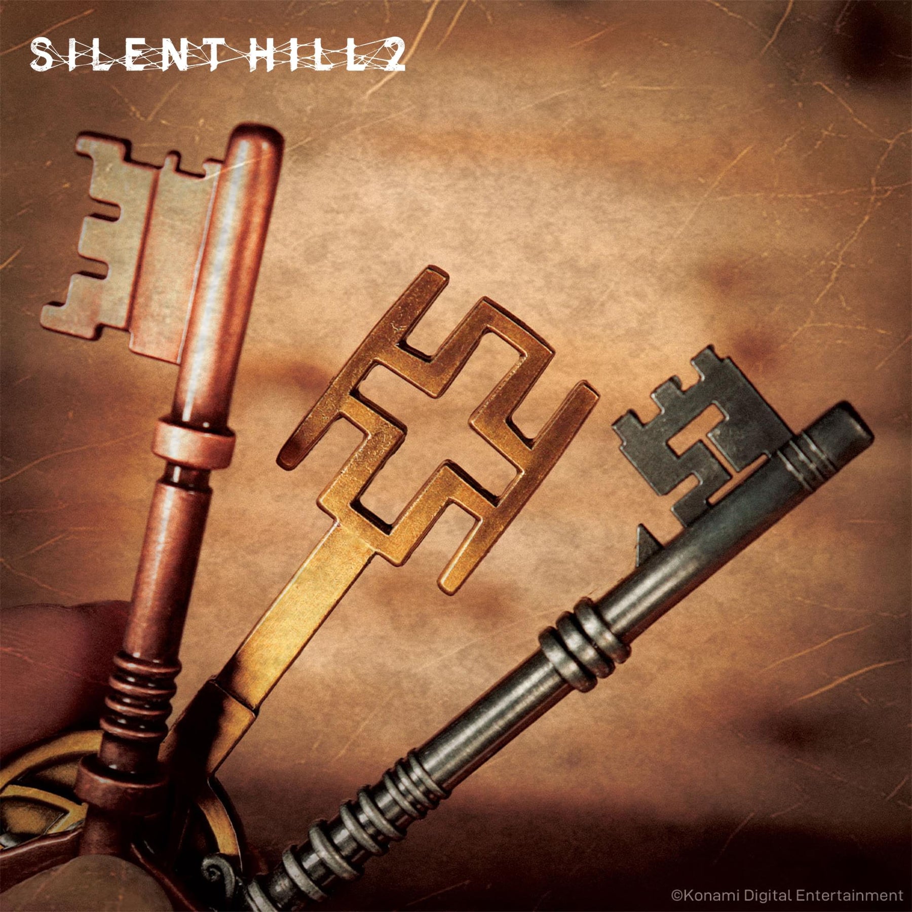 Silent Hill 2 Keys Limited Edition 3-Piece Metal Replica Set