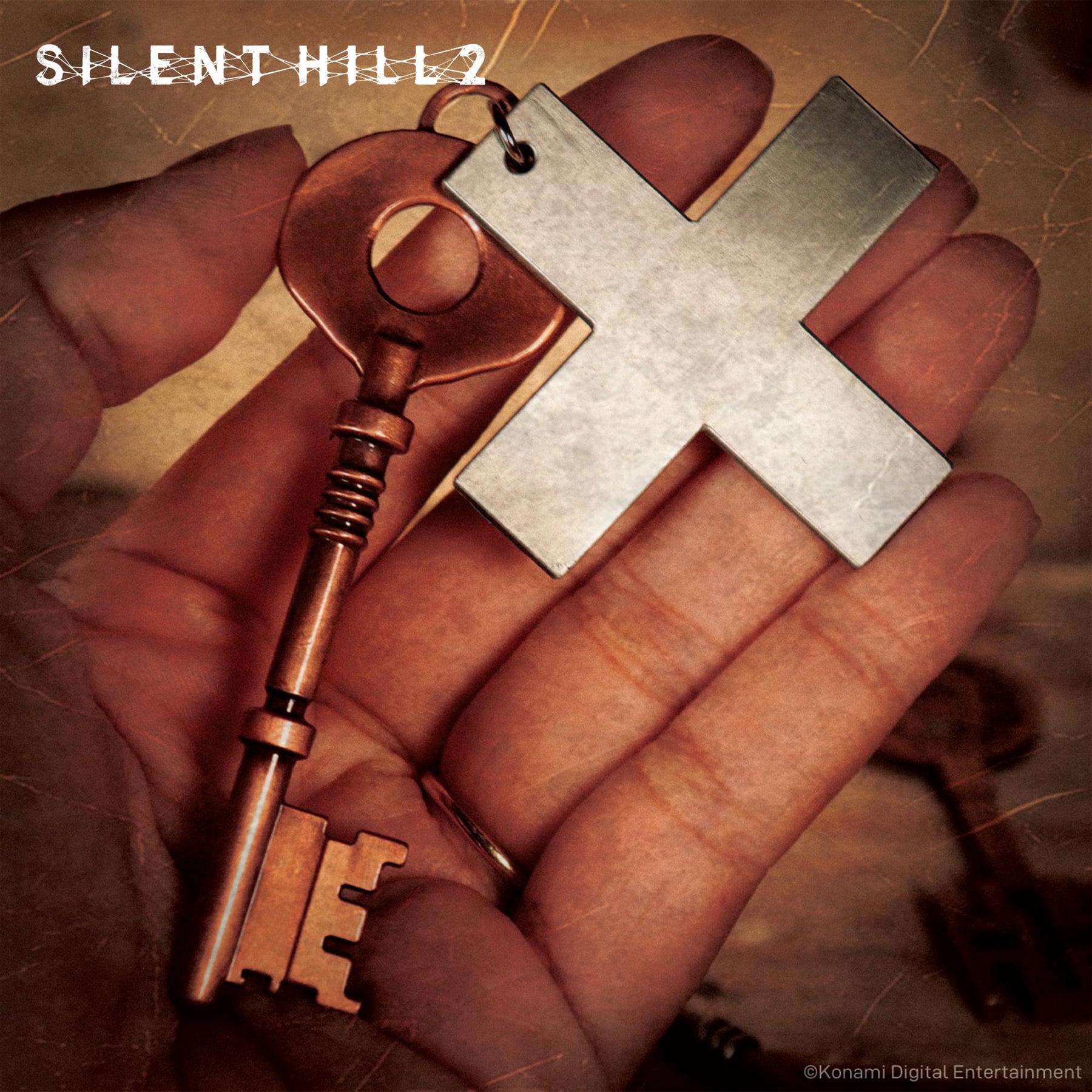Silent Hill 2 Keys Limited Edition 3-Piece Metal Replica Set