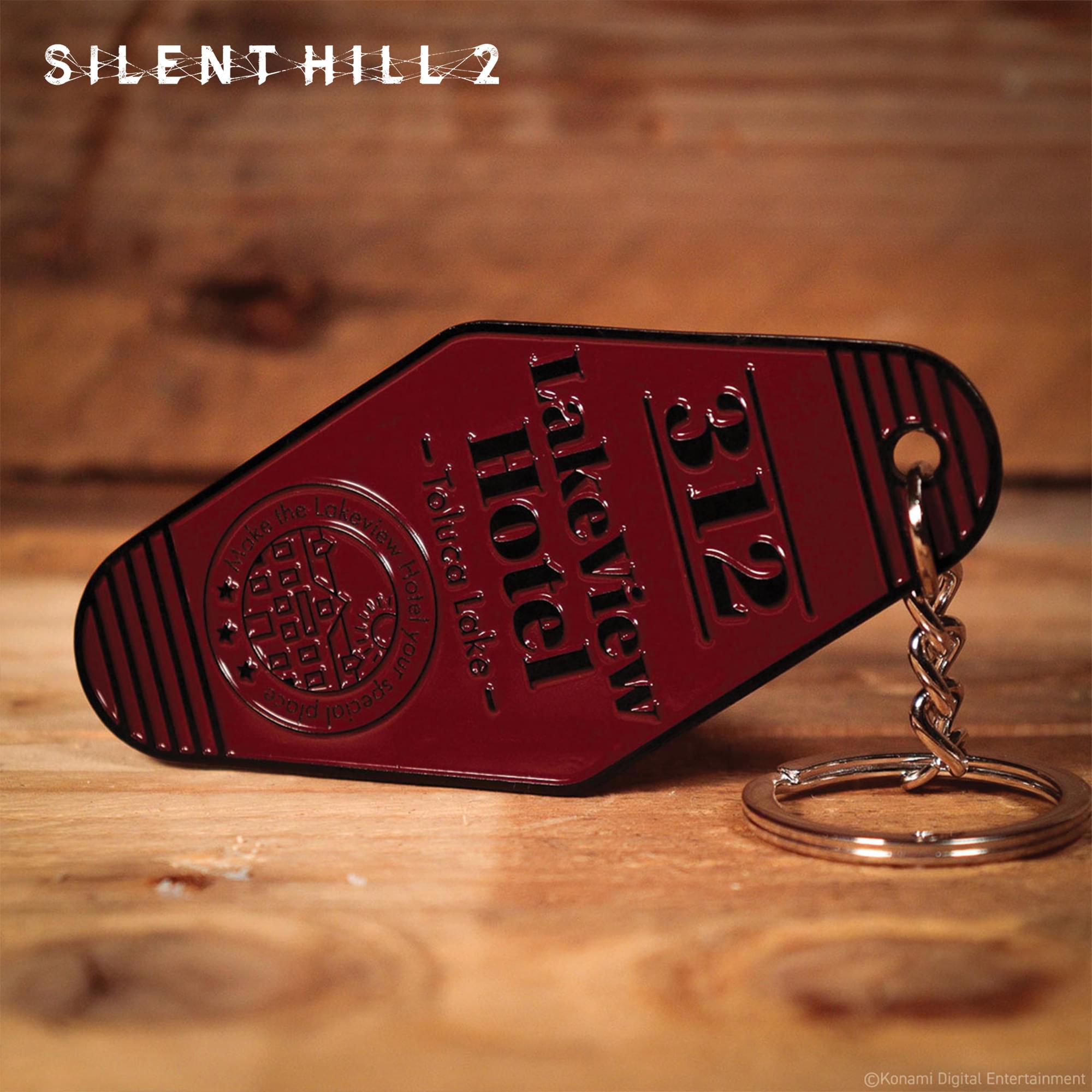 Silent Hill 2 Limited Edition Lakeview Hotel Room 312 Replica Keychain