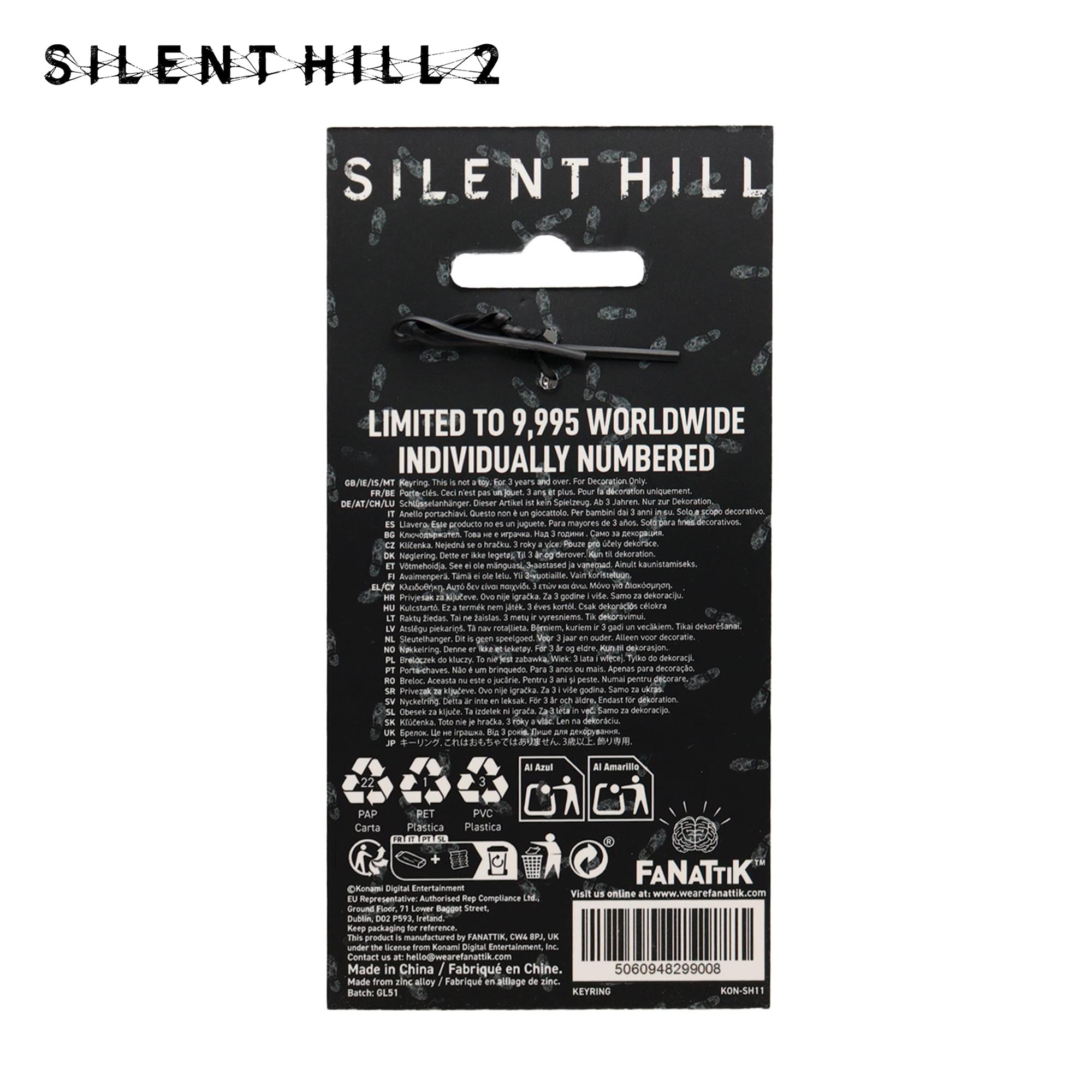 Silent Hill 2 Limited Edition Lakeview Hotel Room 312 Replica Keychain