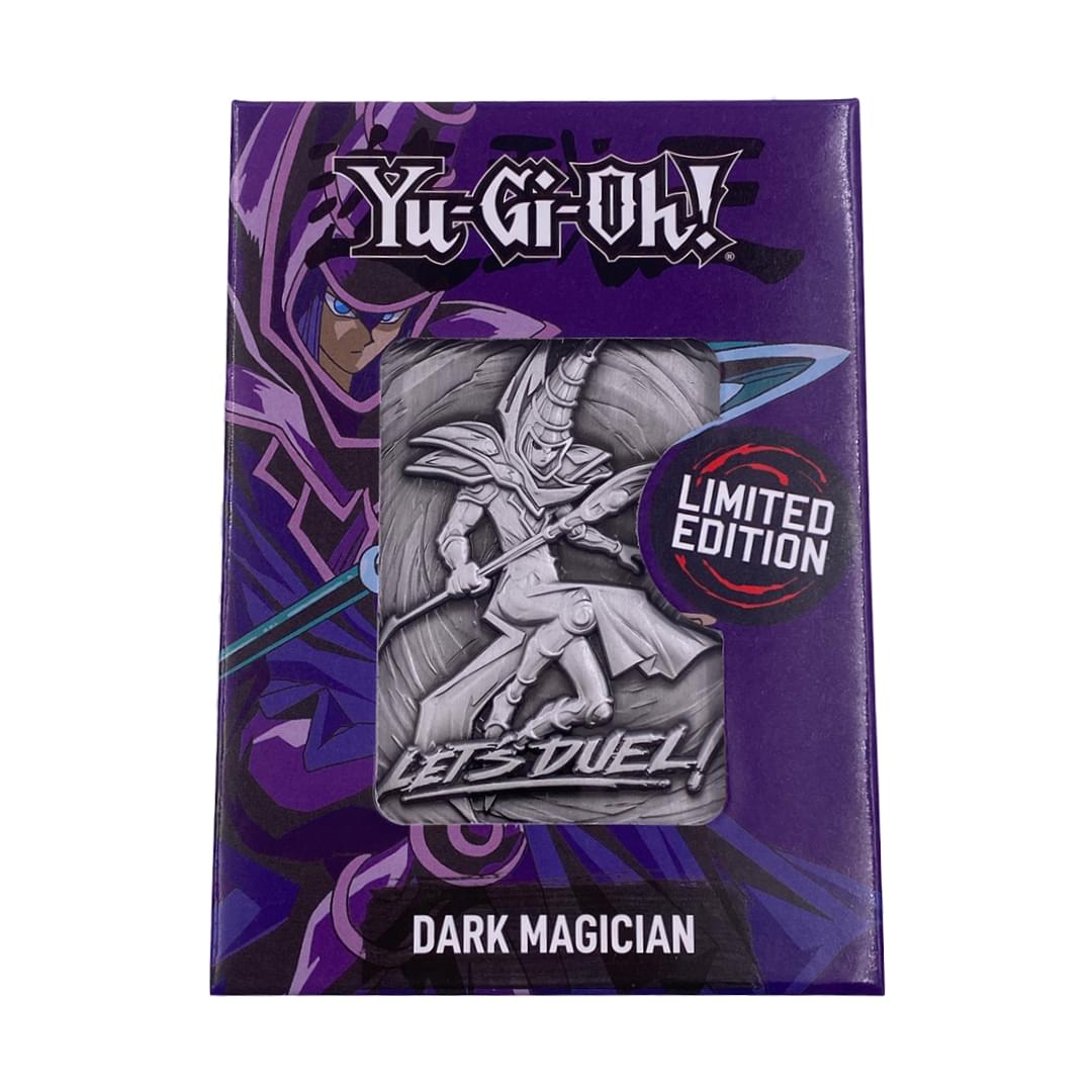 Yu-Gi-Oh! Limited Edition Embossed Metal Collector Card | Dark Magician