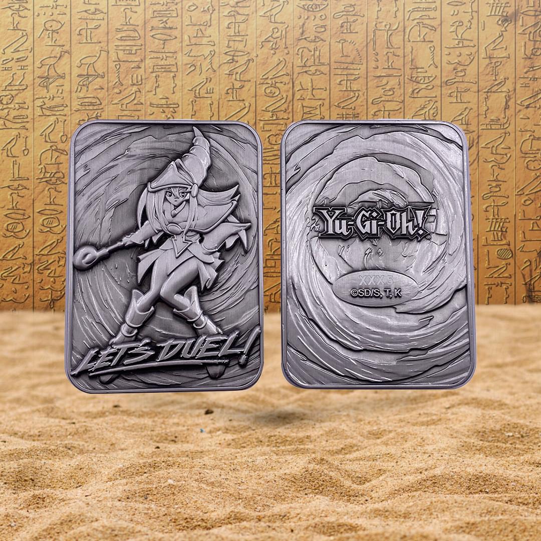 Yu-Gi-Oh! Limited Edition Embossed Metal Collector Card | Dark Magician Girl
