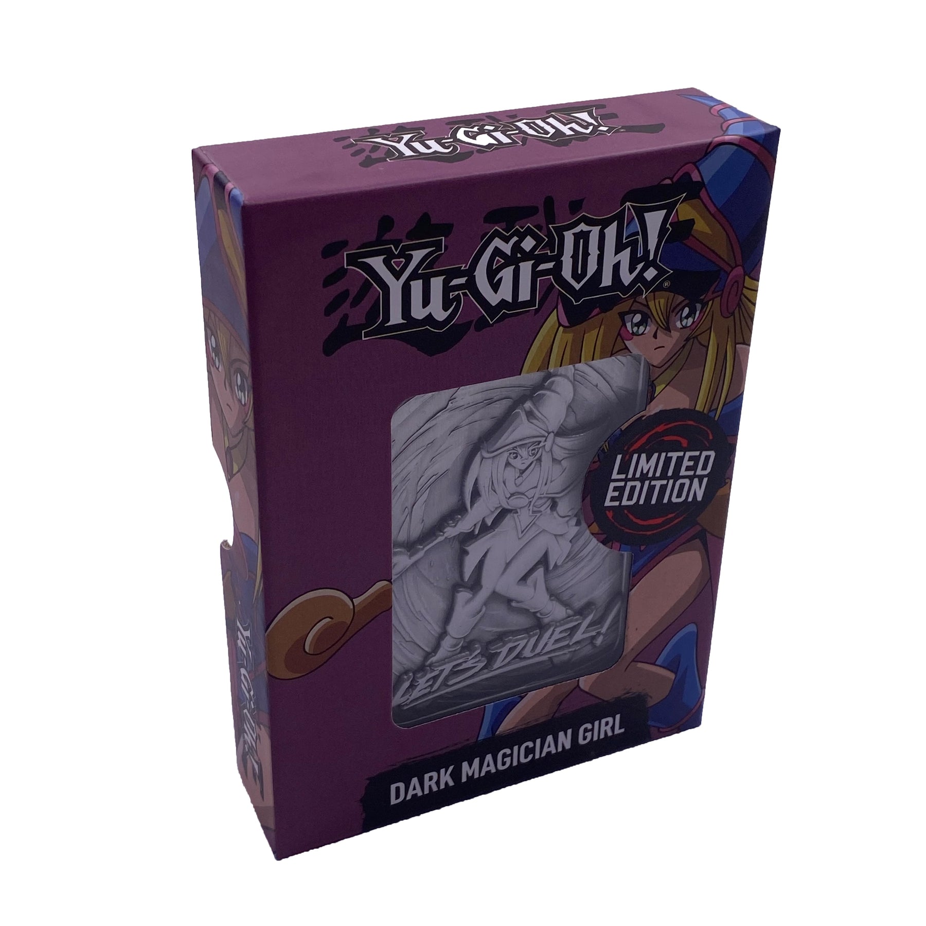 Yu-Gi-Oh! Limited Edition Embossed Metal Collector Card | Dark Magician Girl