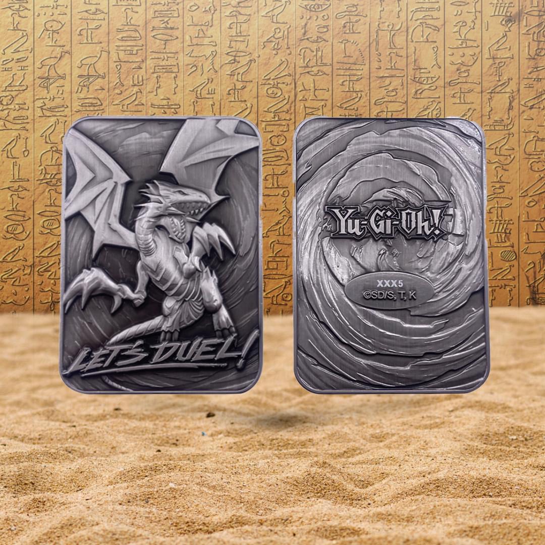 Yu-Gi-Oh! Limited Edition Embossed Metal Collector Card | Blue-Eyes White Dragon