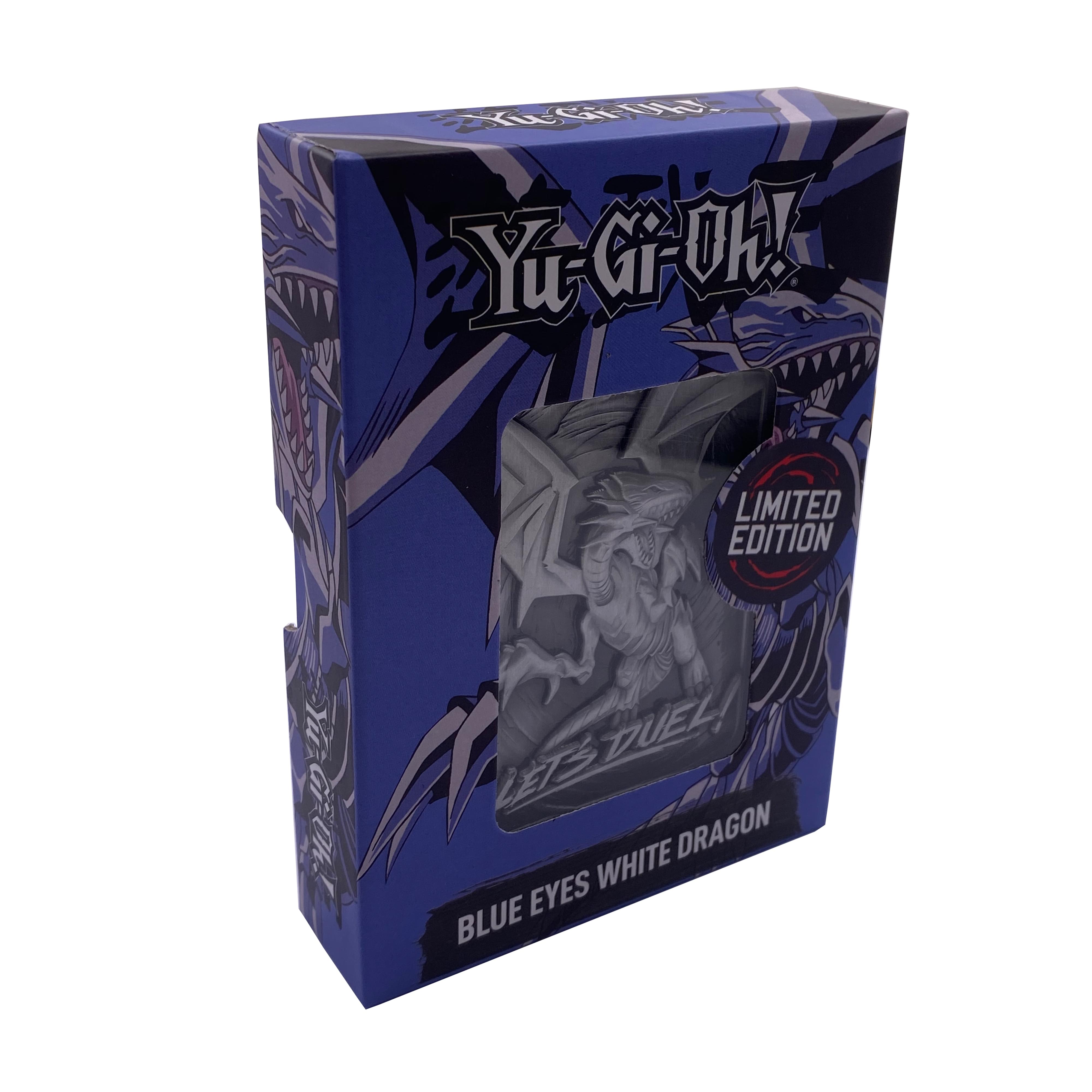 Yu-Gi-Oh! Limited Edition Embossed Metal Collector Card | Blue-Eyes White Dragon