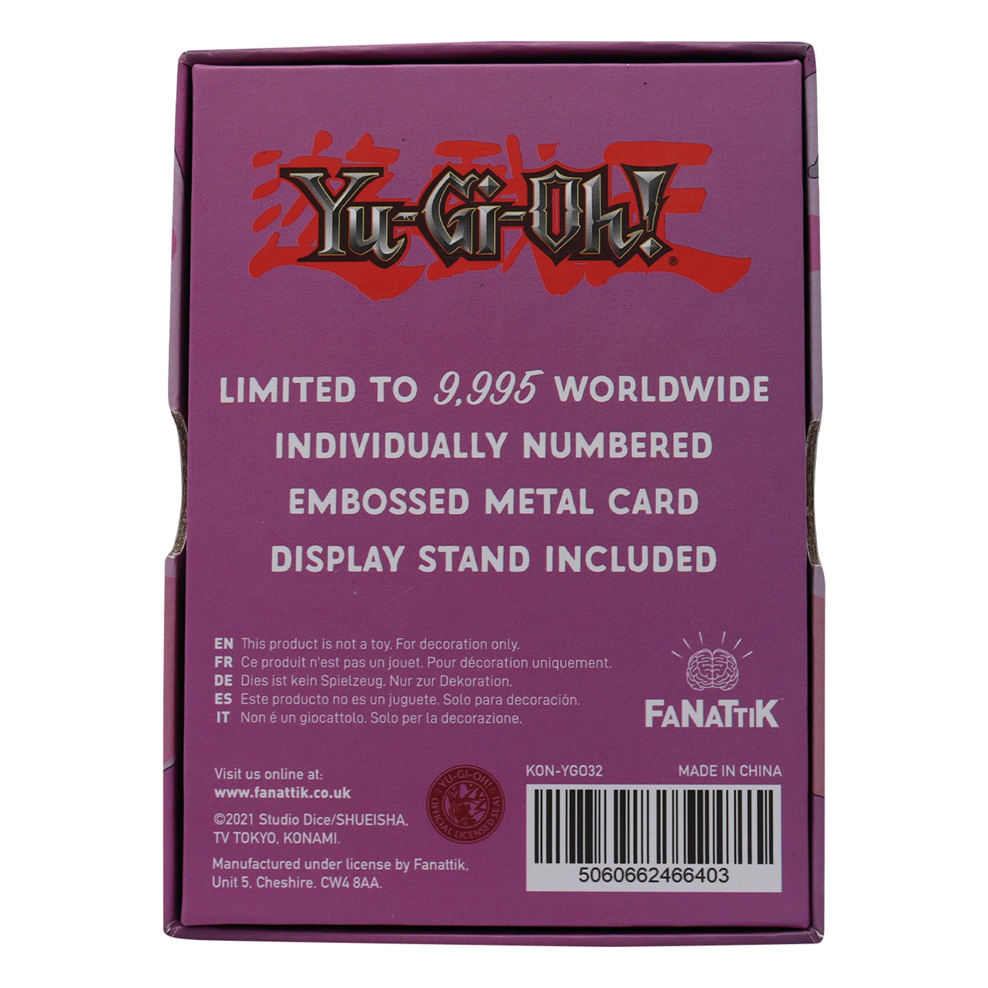 Yu-Gi-Oh! Limited Edition Marshmallon Metal Card
