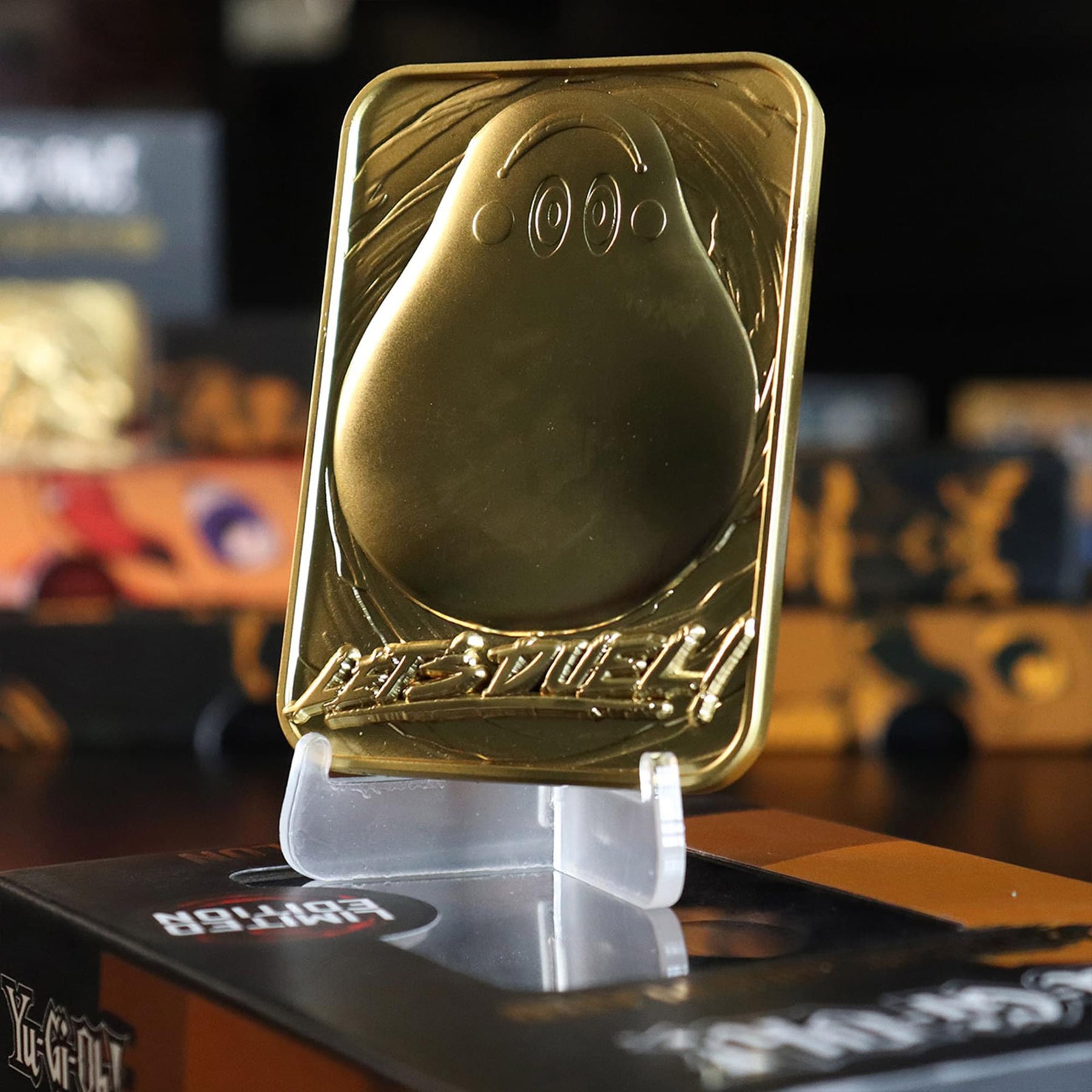 Yu-Gi-Oh! Limited Edition 24k Gold Plated Marshmallon Metal Card