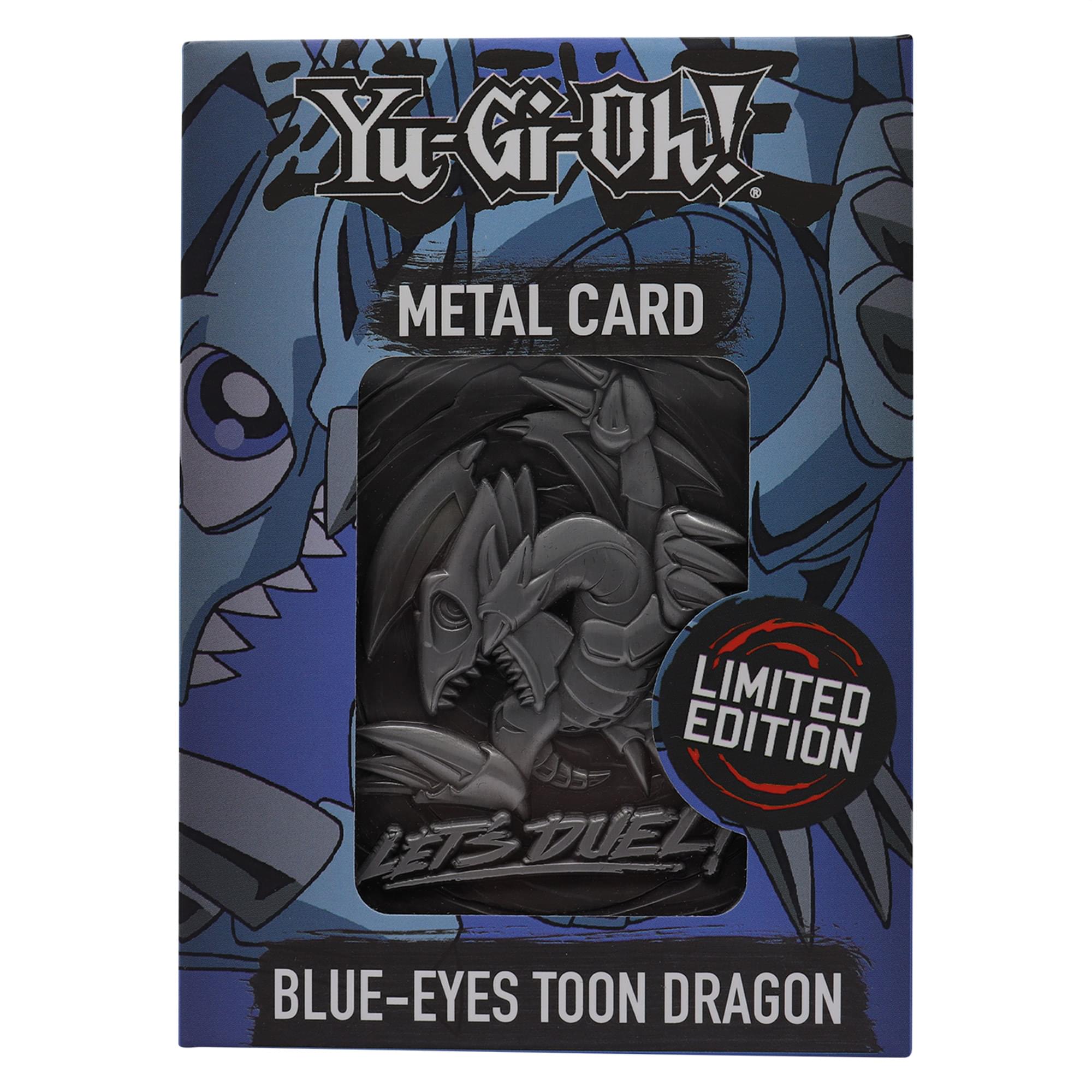 Yu-Gi-Oh! Limited Edition Blue Eyes Toon Dragon Metal Card