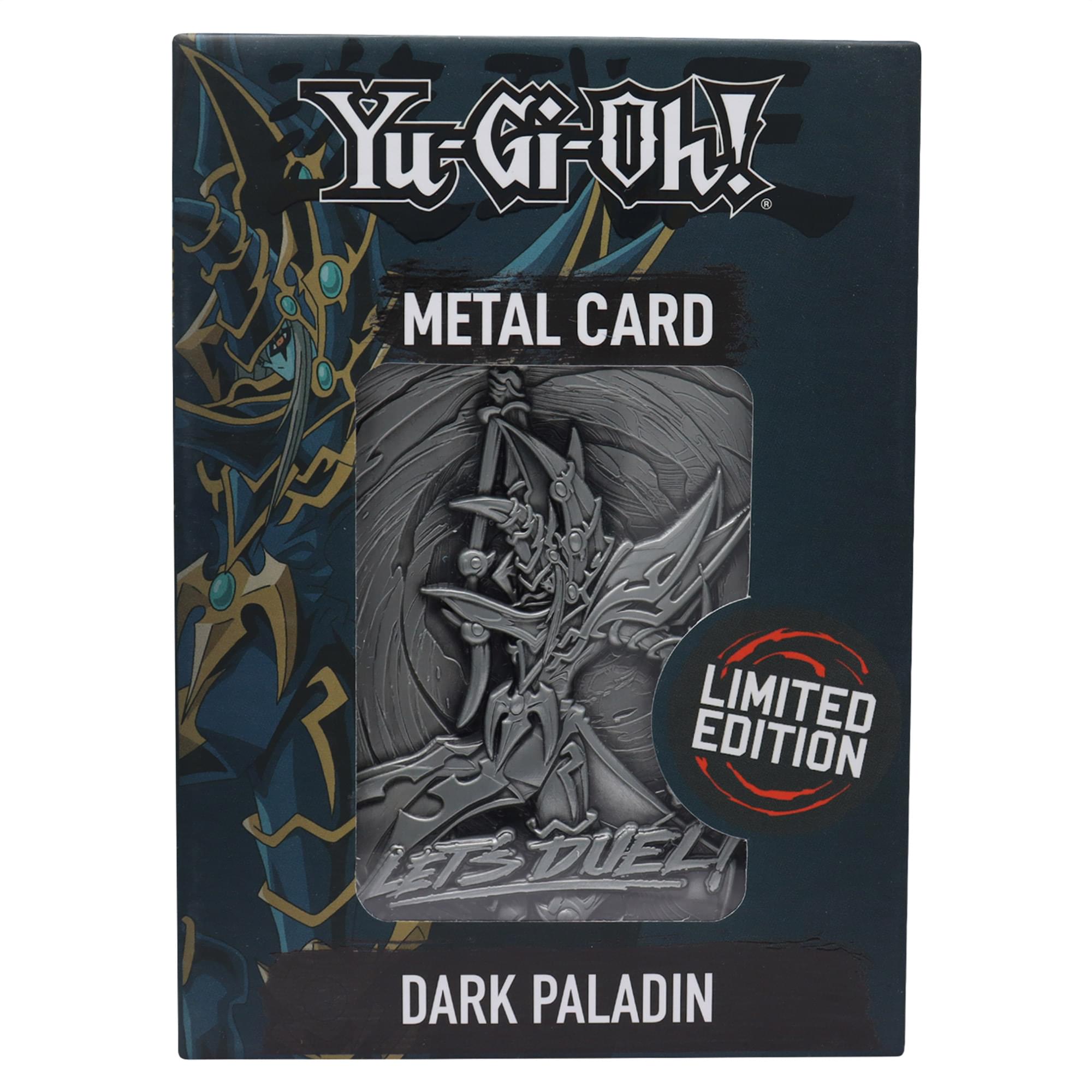 Yu-Gi-Oh! Limited Edition Dark Paladin Metal Card