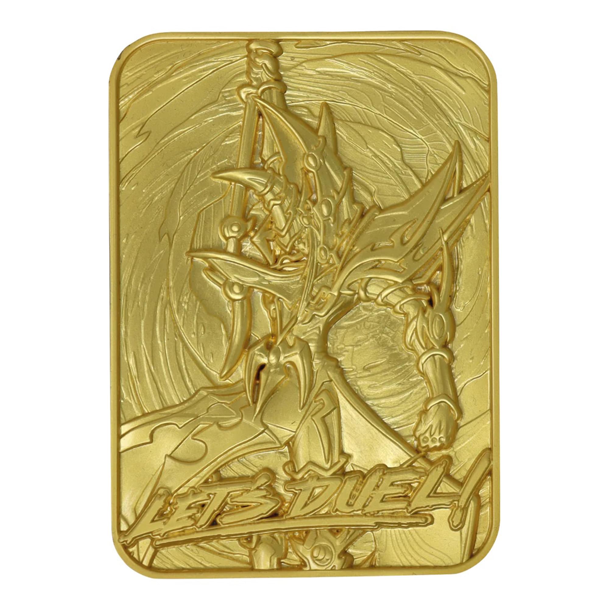 Yu-Gi-Oh! Limited Edition 24k Gold Plated Metal Card | Dark Paladin