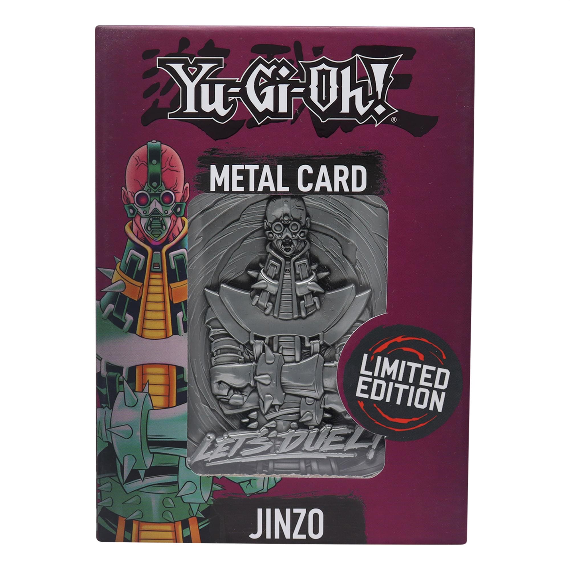 Yu-Gi-Oh! Limited Edition Jinzo Metal Card