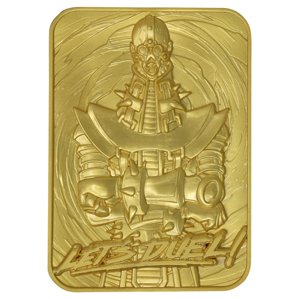 Yu-Gi-Oh! 24k Gold Plated Jinzo Metal Card | Free Shipping
