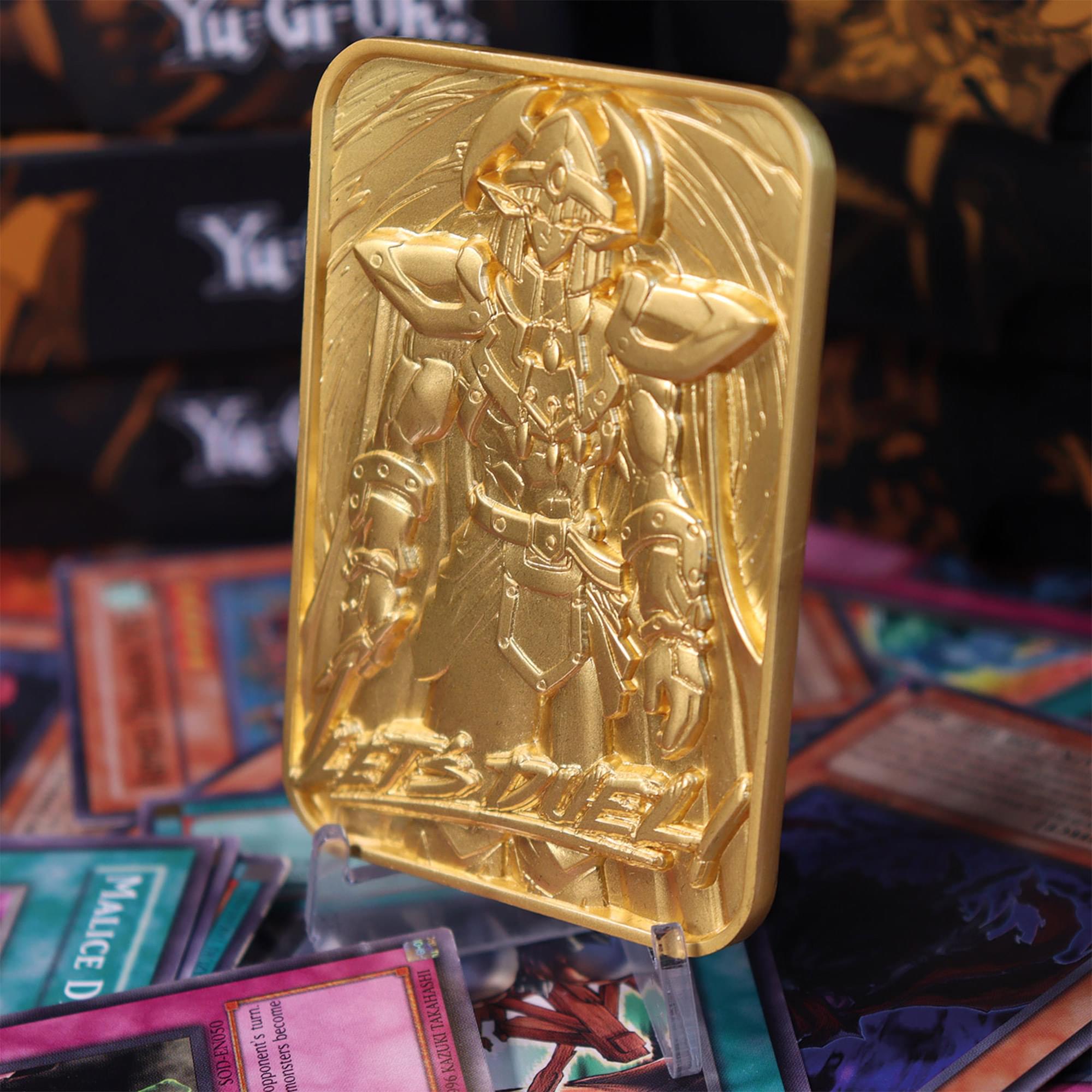 Yu-Gi-Oh! Limited Edition 24k Gold Plated Celtic Guardian Metal Card