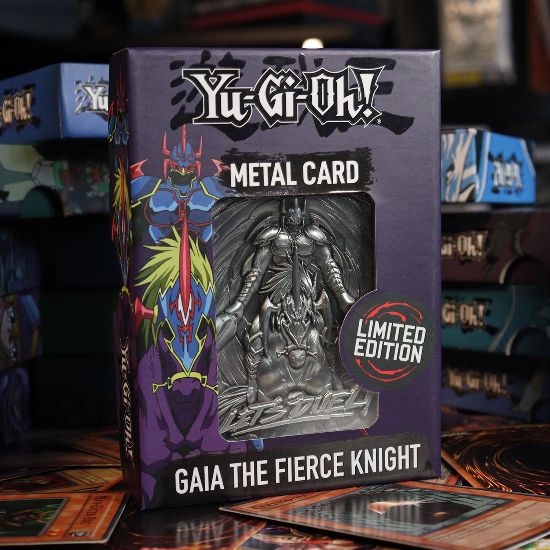 Yu-Gi-Oh! Limited Edition Gaia The Fierce Knight Metal Card