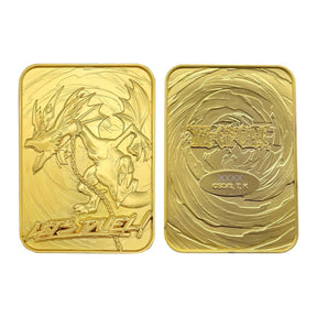 Yu-Gi-Oh! Limited Edition 24k Gold Plated Metal Card | Harpie's Pet Dragon