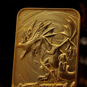 Yu-Gi-Oh! Limited Edition 24k Gold Plated Metal Card | Harpie's Pet Dragon