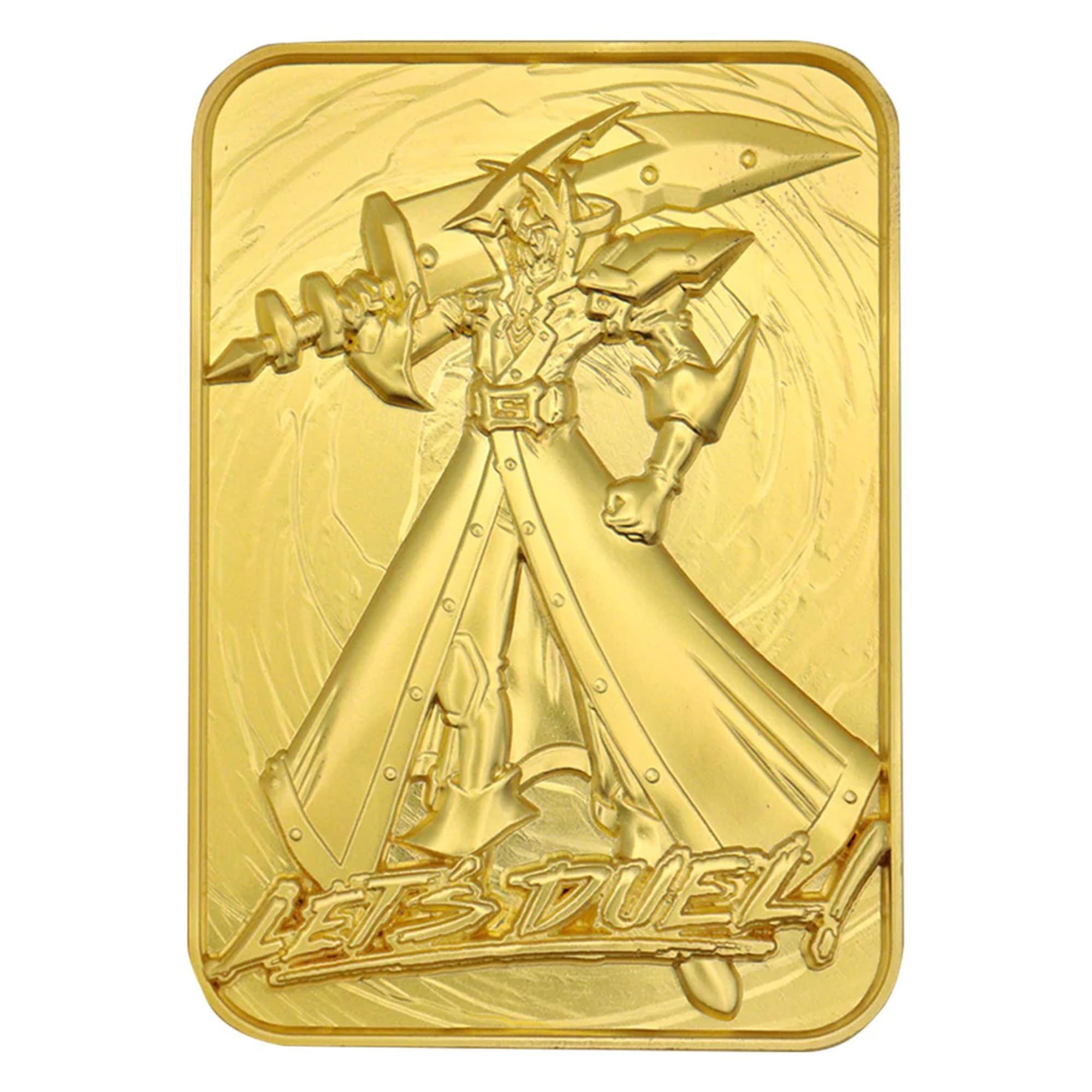 Yu-Gi-Oh! Limited Edition 24k Gold Plated Metal Card | Silent Swordsman