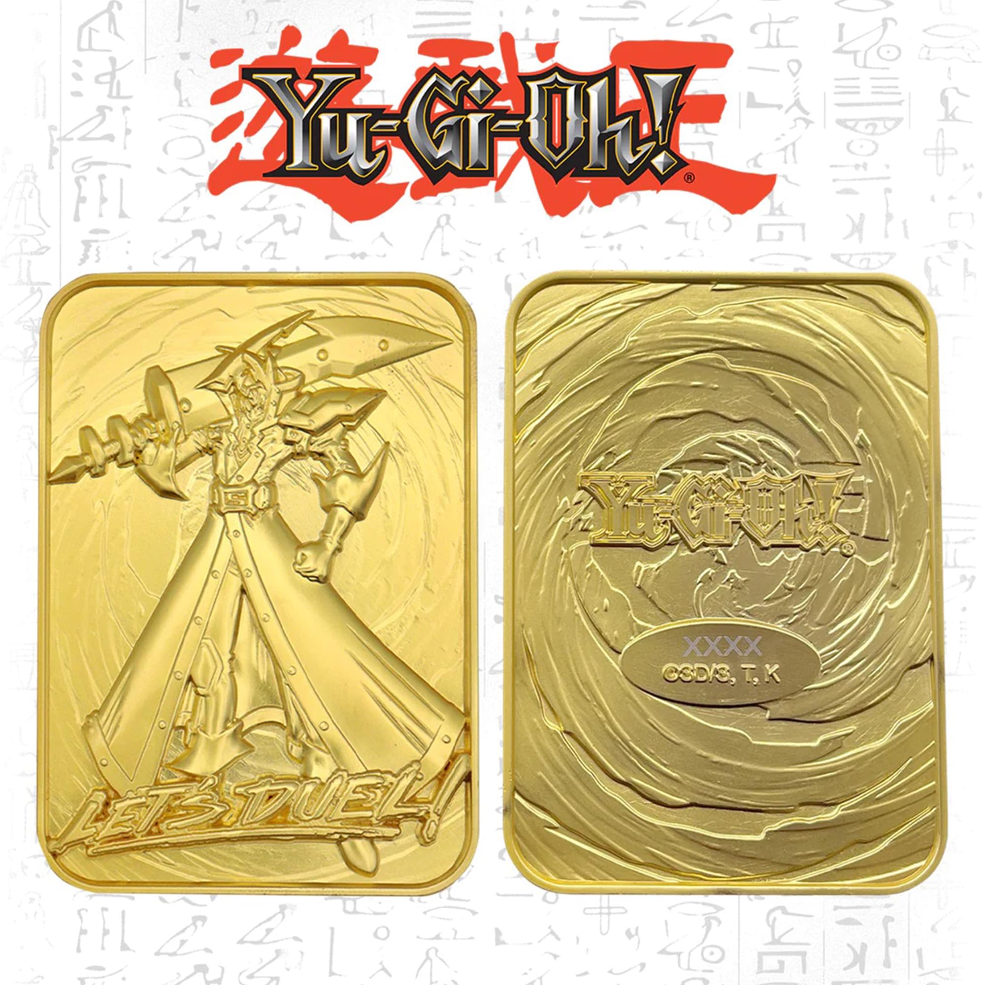 Yu-Gi-Oh! Limited Edition 24k Gold Plated Metal Card | Silent Swordsman