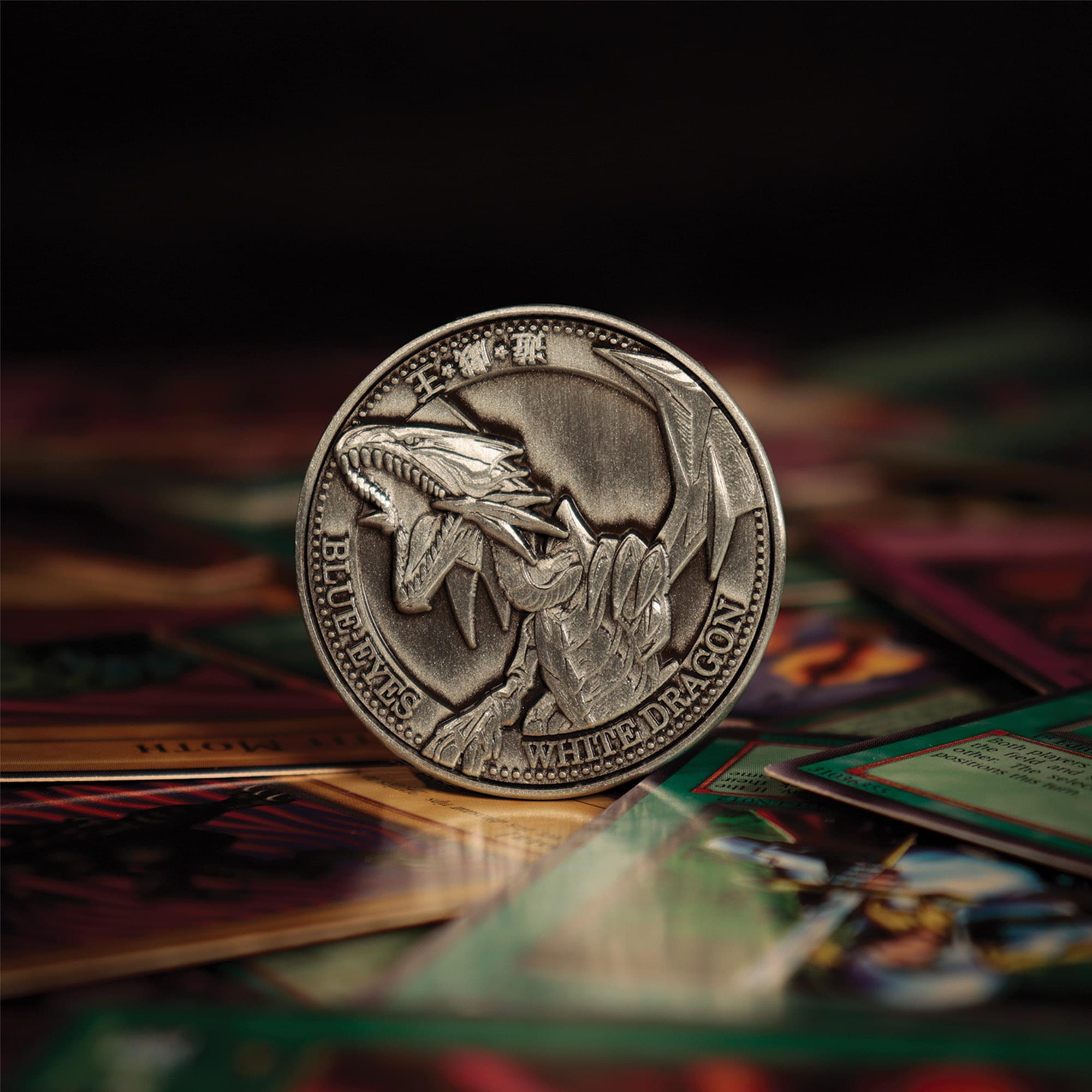 Yu-Gi-Oh! Blue-Eyes White Dragon Replica Coin