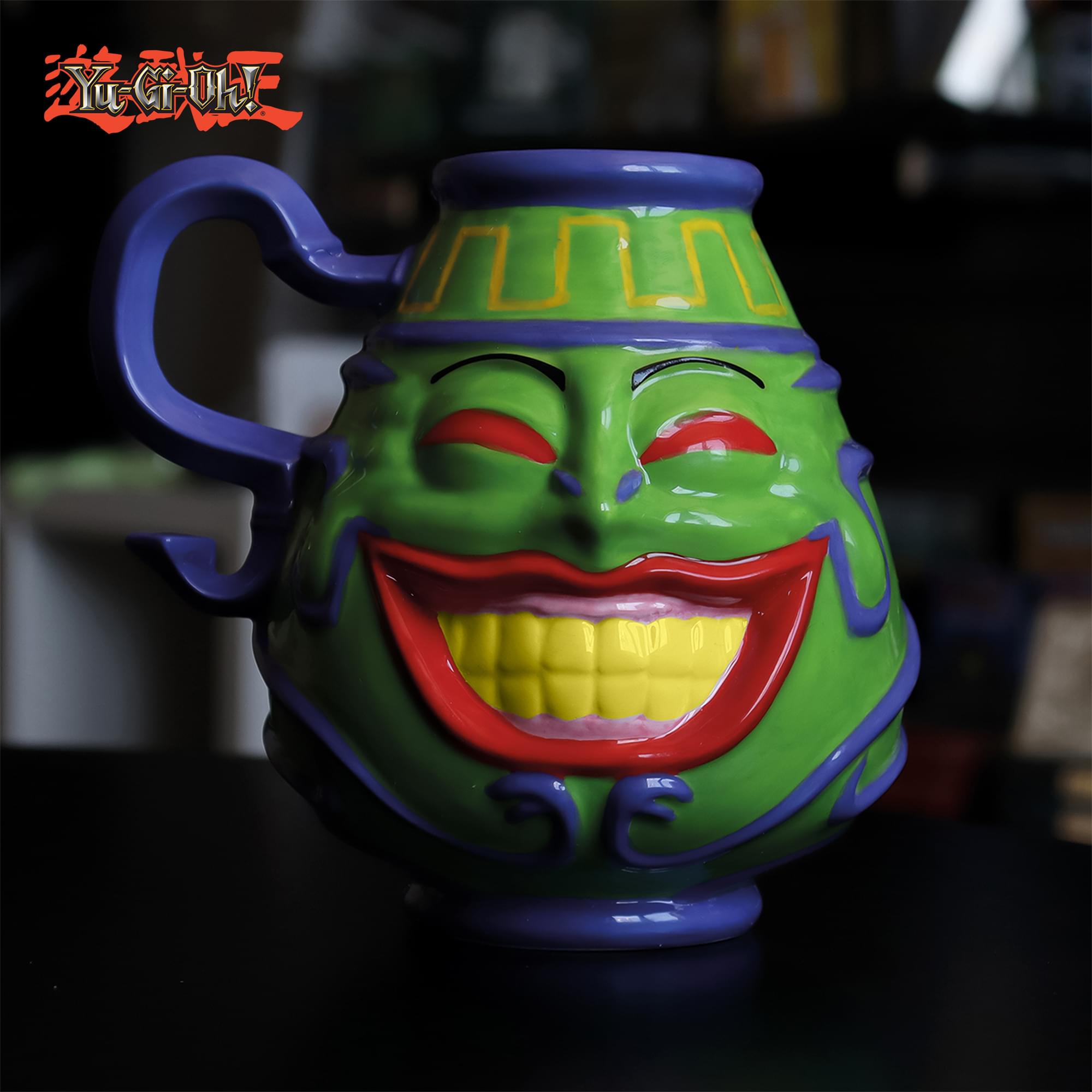 Yu-Gi-Oh! Pot Of Greed Limited Edition 20-Ounce Ceramic Tankard