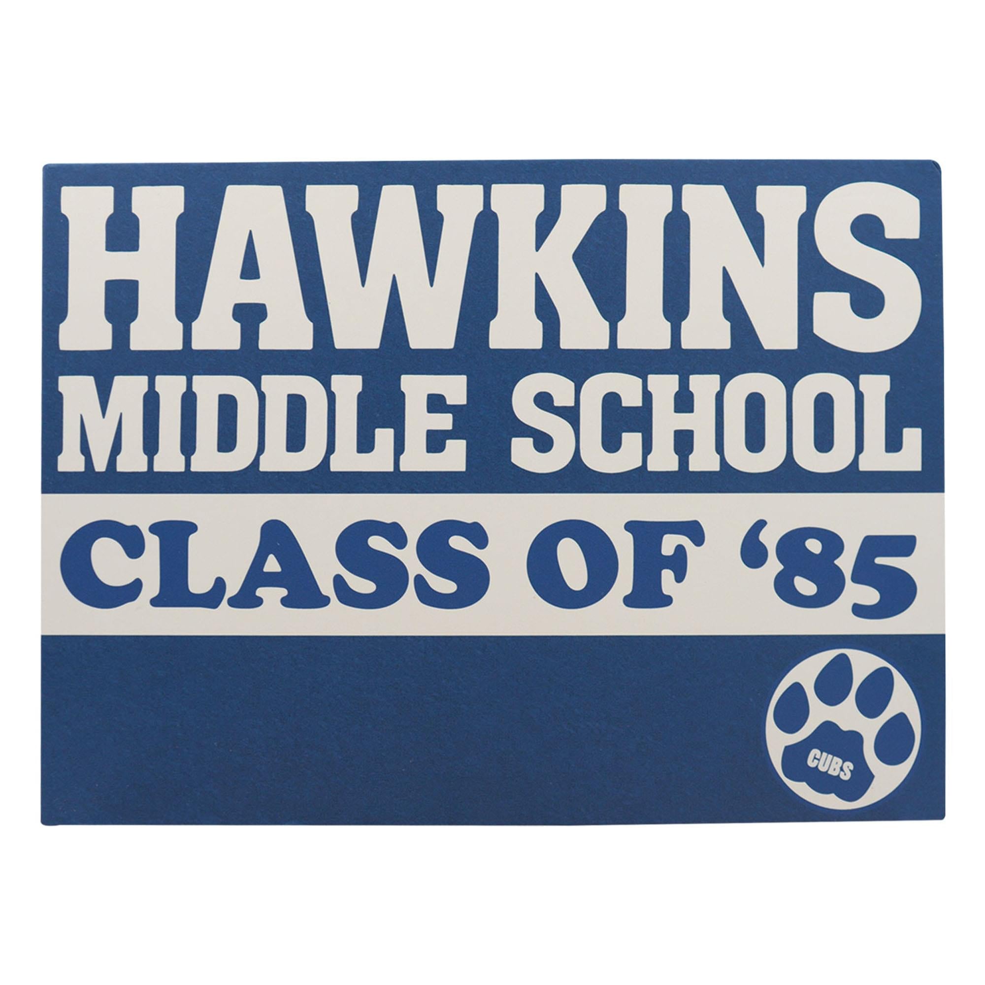 Stranger Things Hawkins Middle School Yearbook Coin Album Replica