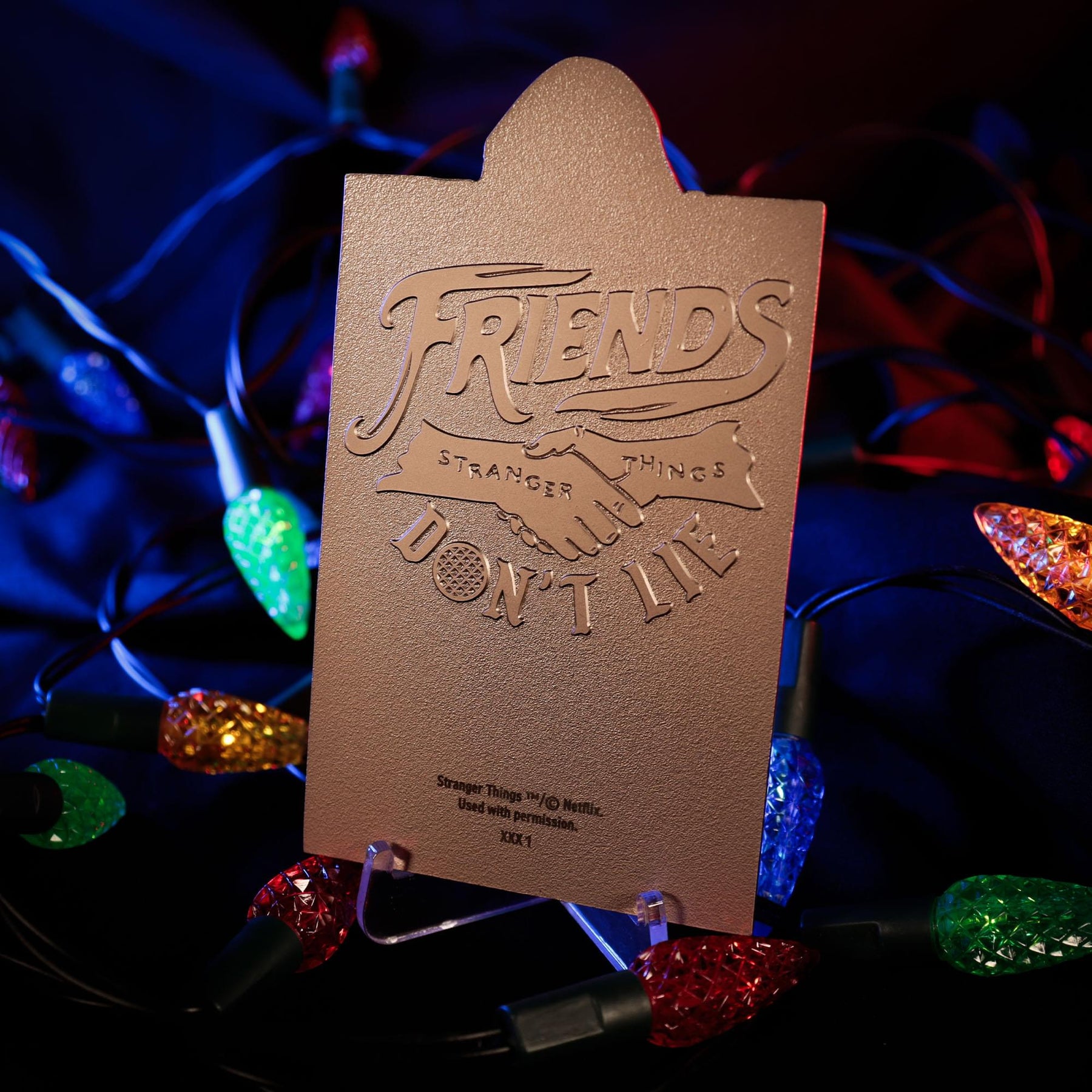 Stranger Things "The Party" Limited Edition Metal Ingot