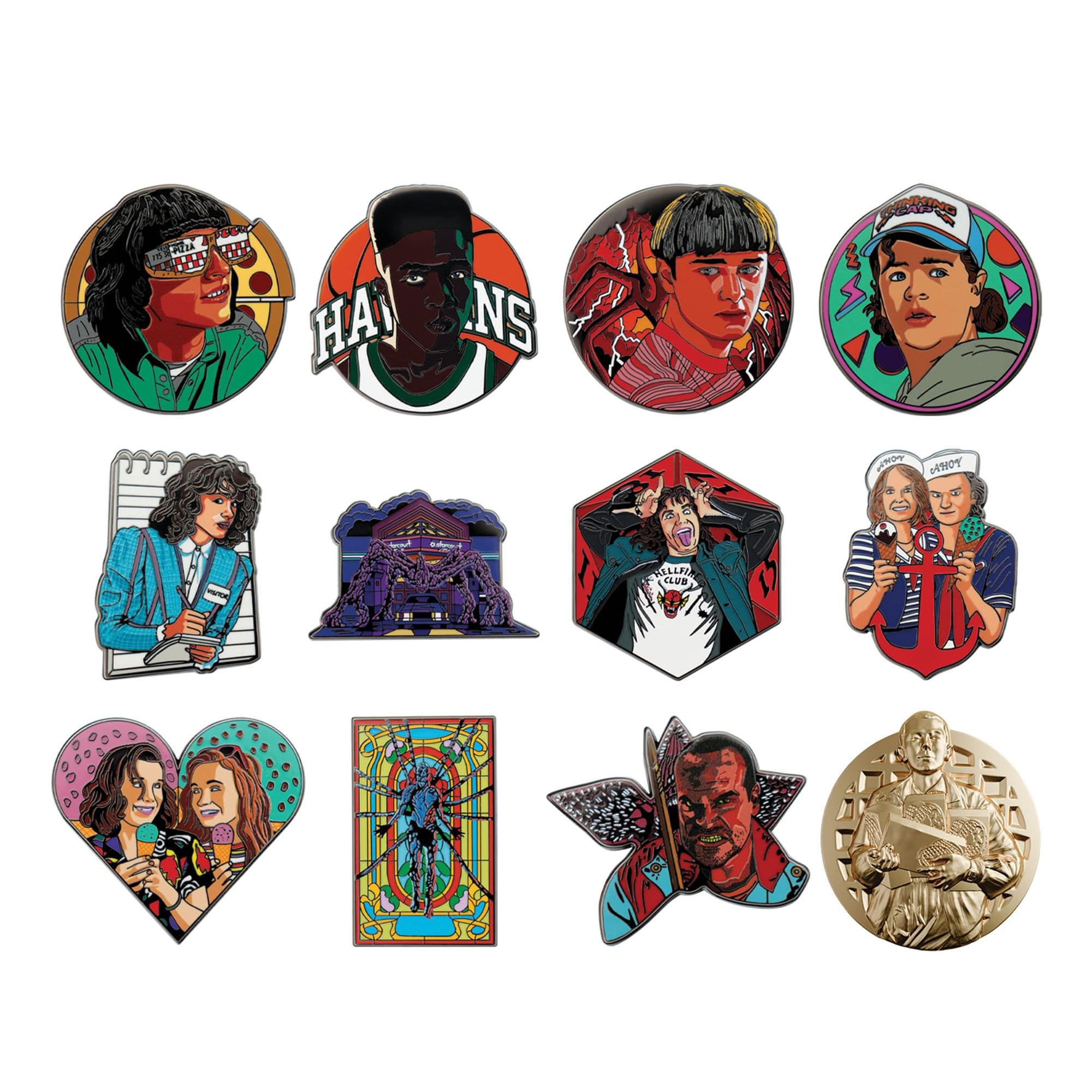 Stranger Things Mystery Enamel Pin | One Random