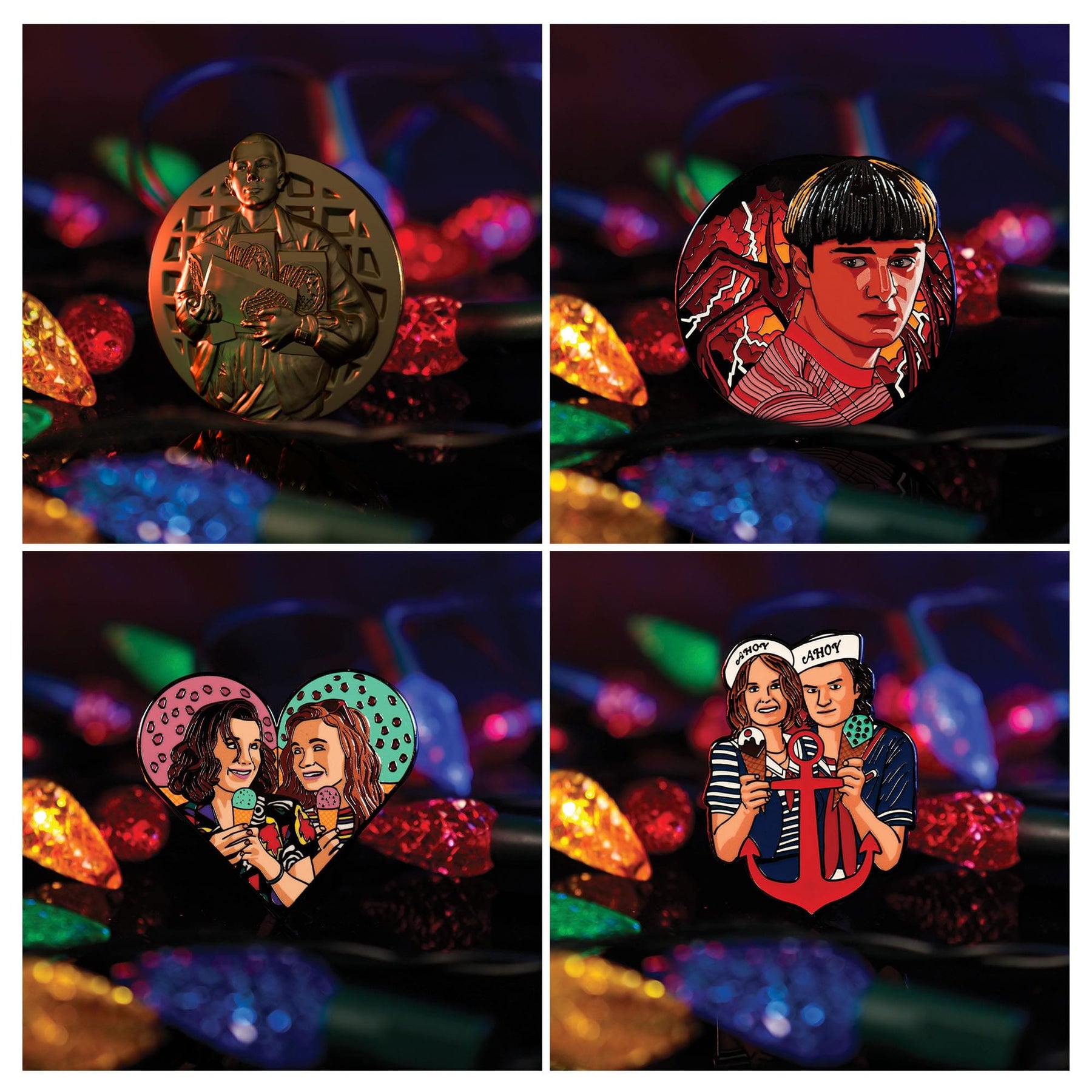Stranger Things Mystery Enamel Pin | One Random