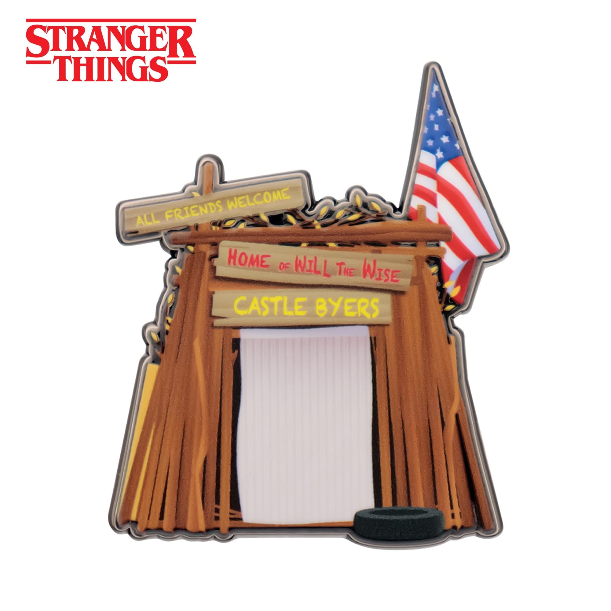 Stranger Things "Castle Byers" Limited Edition Enamel Pin