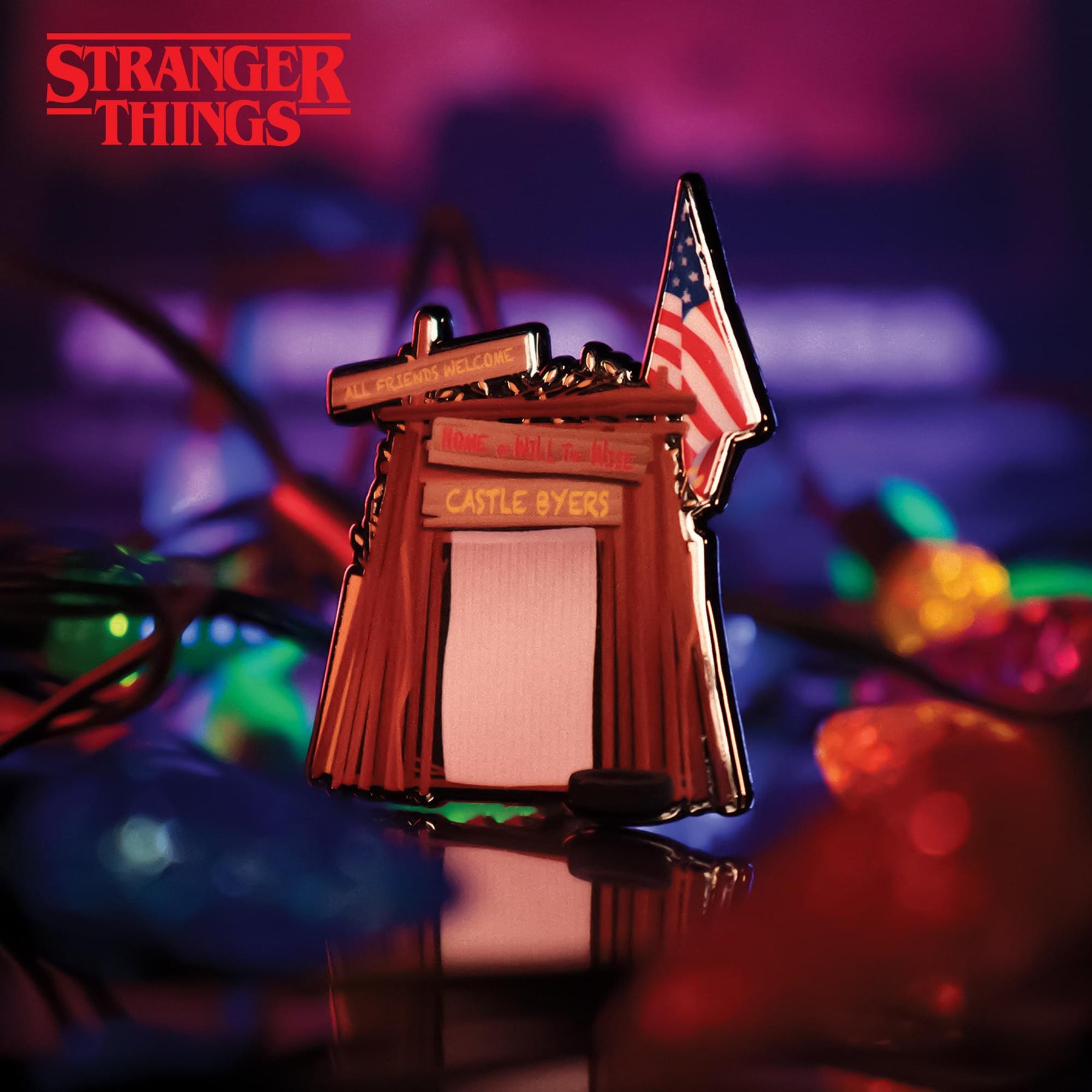 Stranger Things "Castle Byers" Limited Edition Enamel Pin