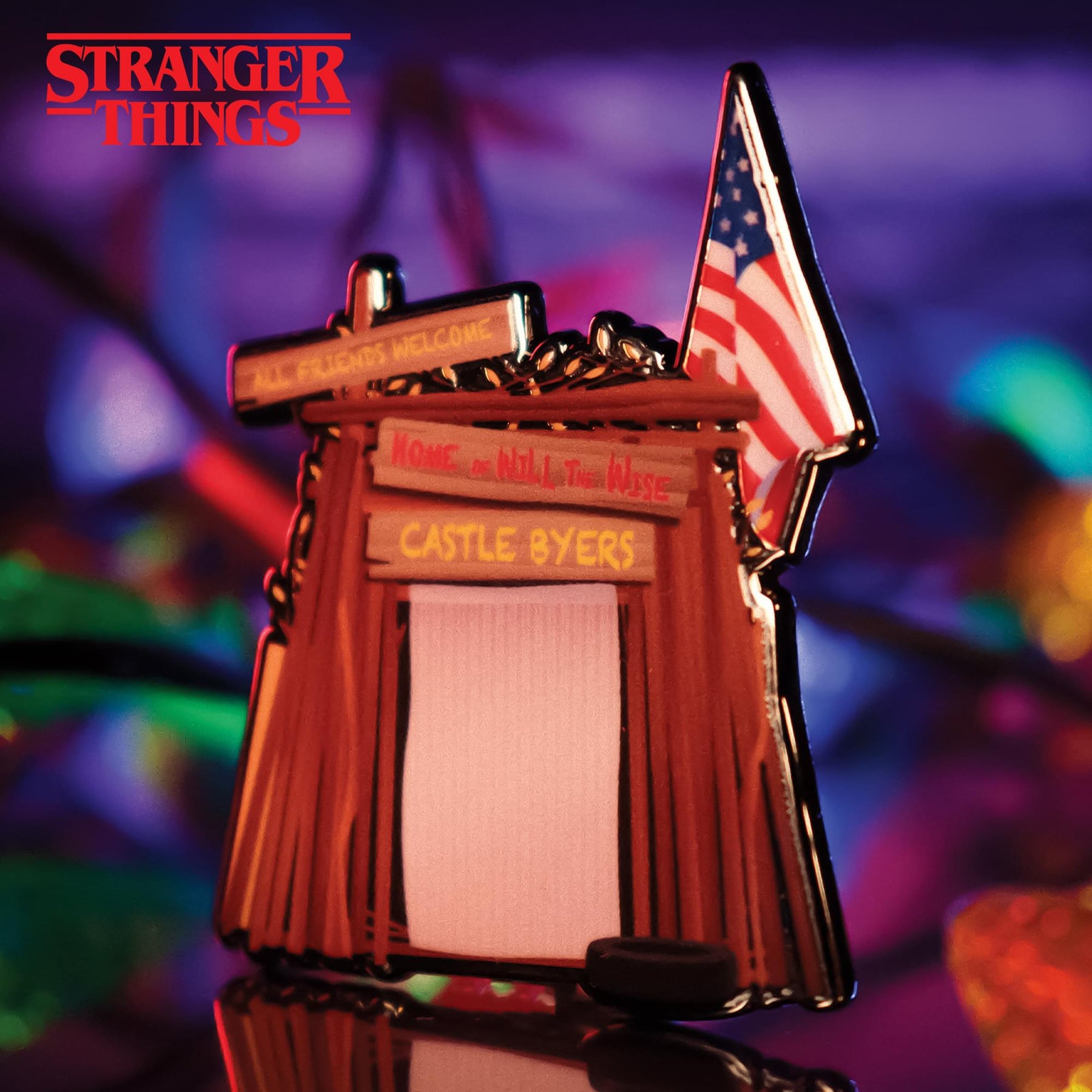 Stranger Things "Castle Byers" Limited Edition Enamel Pin