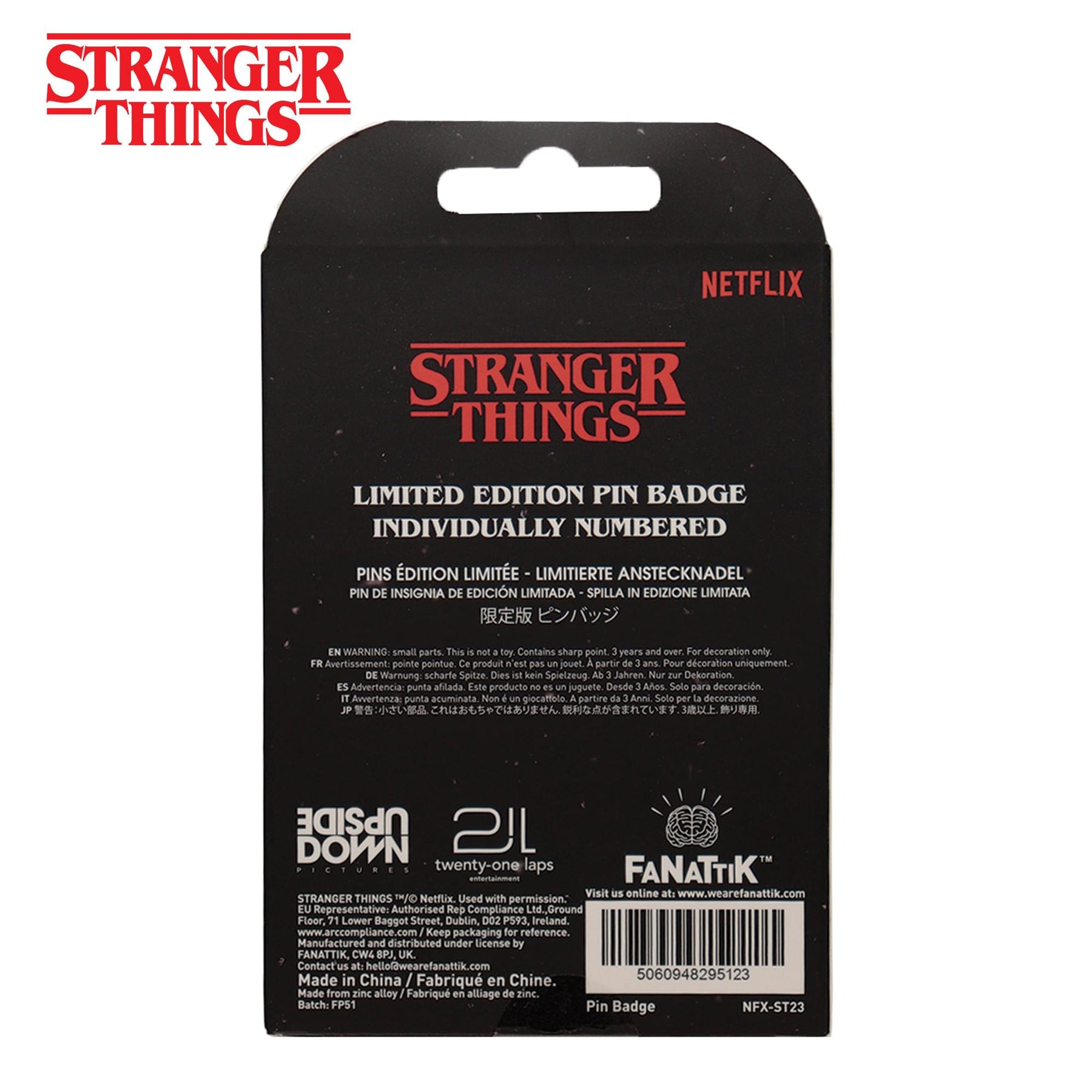 Stranger Things "Castle Byers" Limited Edition Enamel Pin
