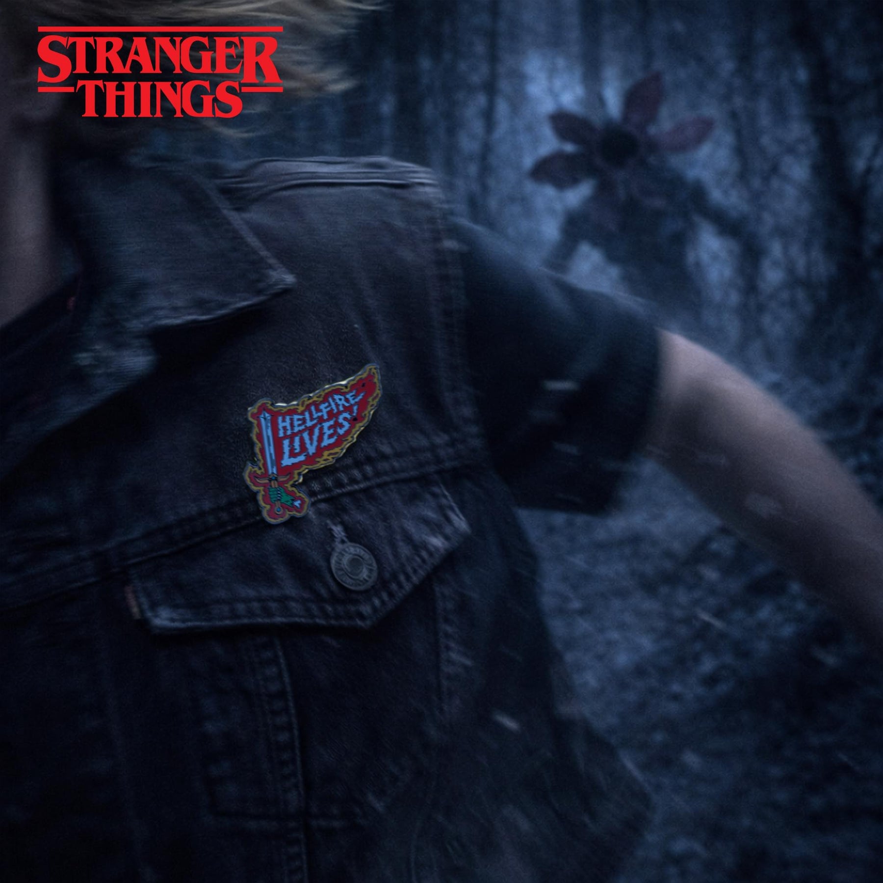 Stranger Things "Hellfire Lives" Limited Edition Enamel Pin