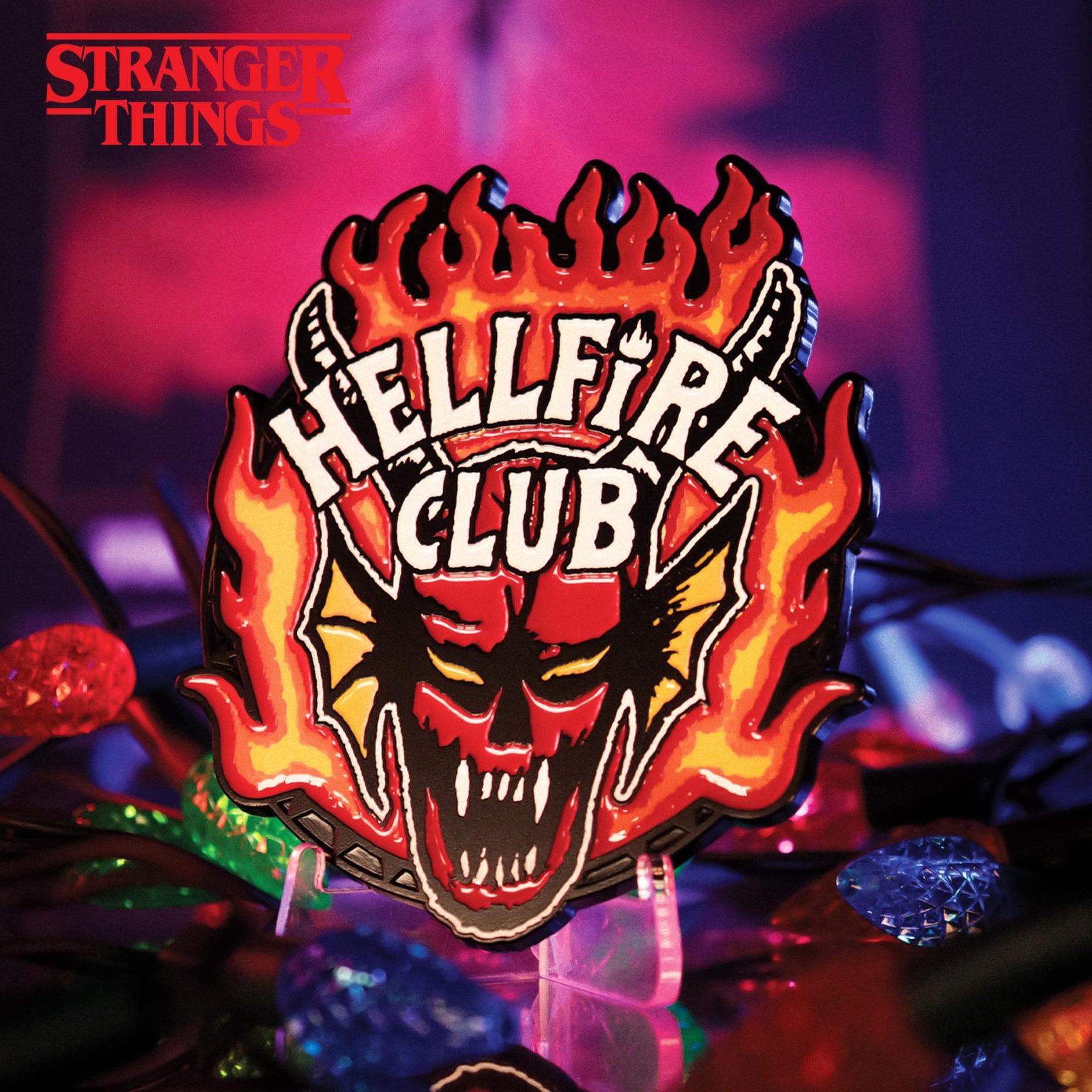 Stranger Things "Hellfire Club" Limited Edition Embossed Metal Medallion