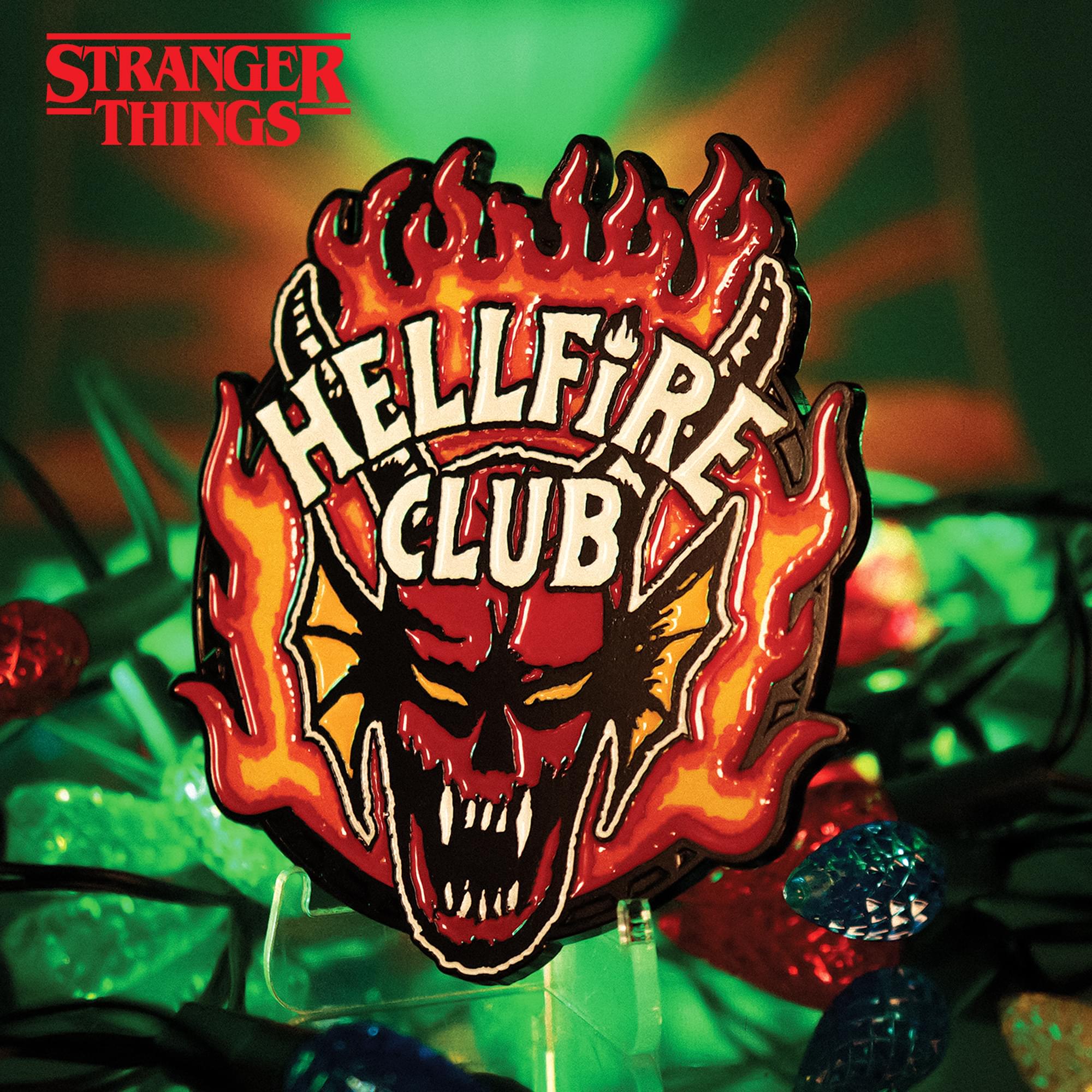 Stranger Things "Hellfire Club" Limited Edition Embossed Metal Medallion