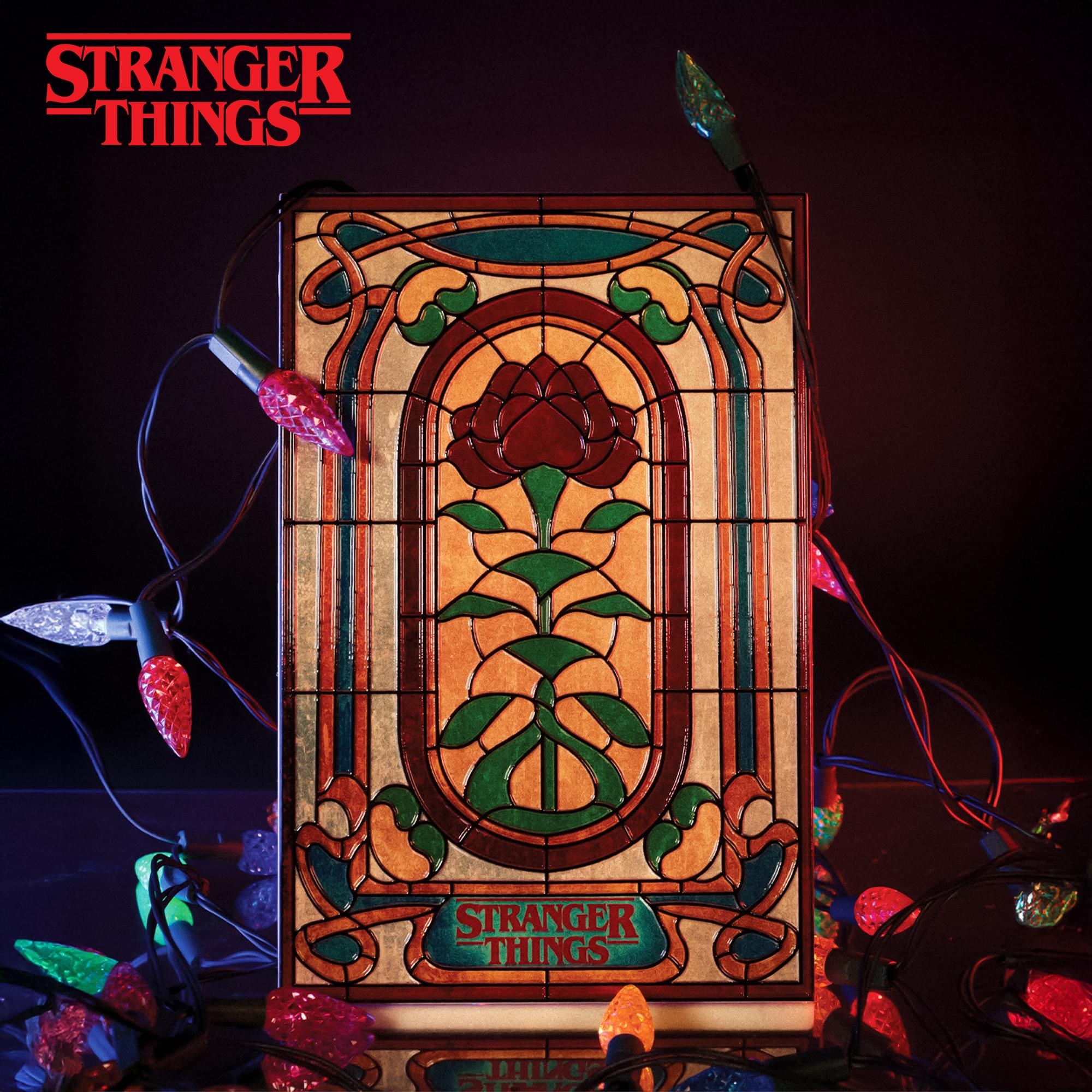 Stranger Things Creel House Stained-Glass Window Resin Plaque | 5 x 8 Inches
