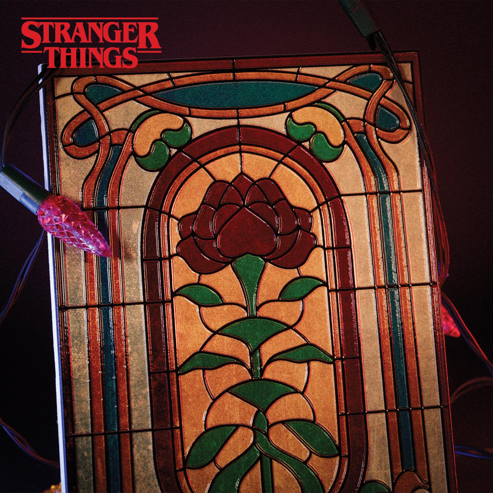 Stranger Things Creel House Stained-Glass Window Resin Plaque | 5 x 8 Inches