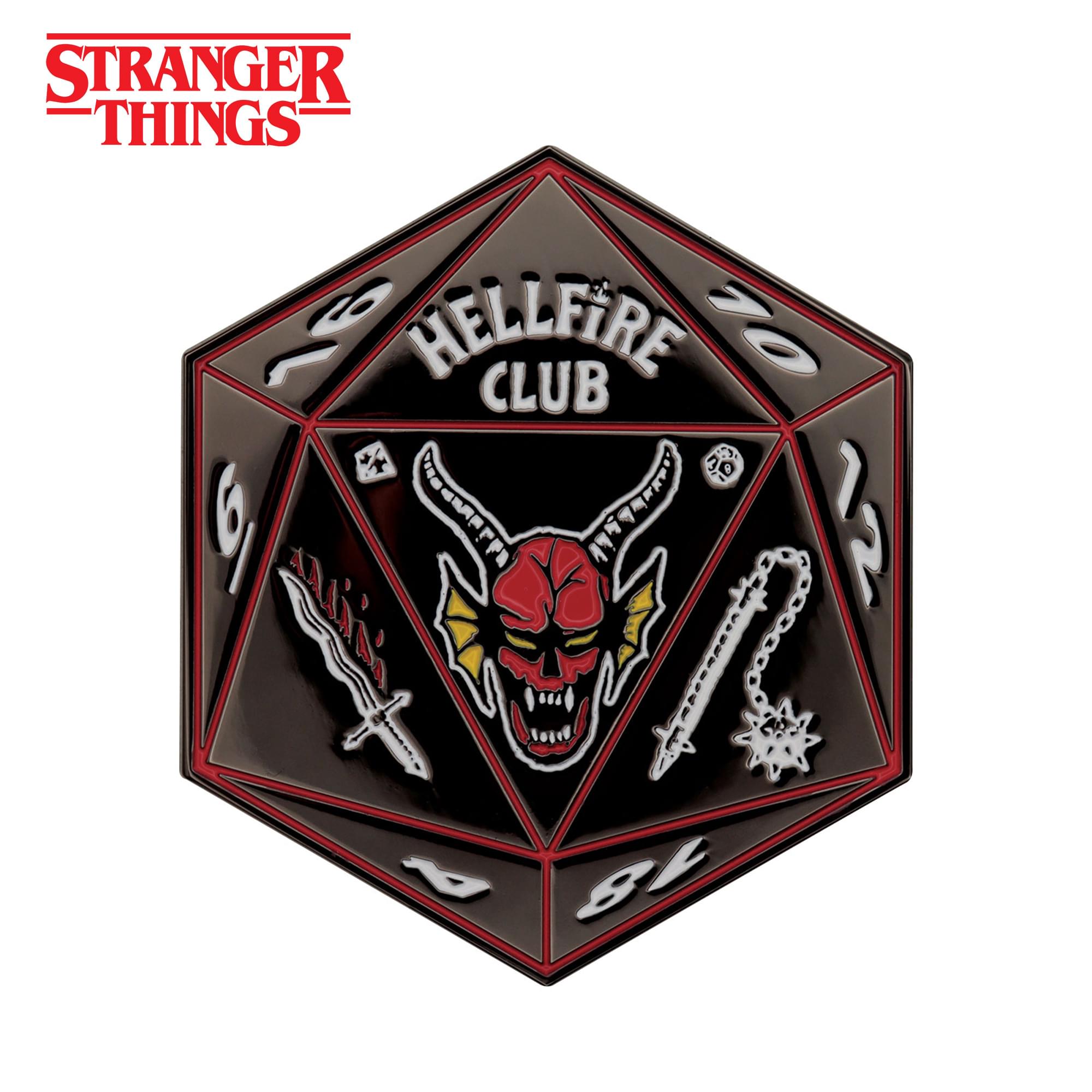 Stranger Things "Hellfire Club" Magnetic Metal Bottle Opener