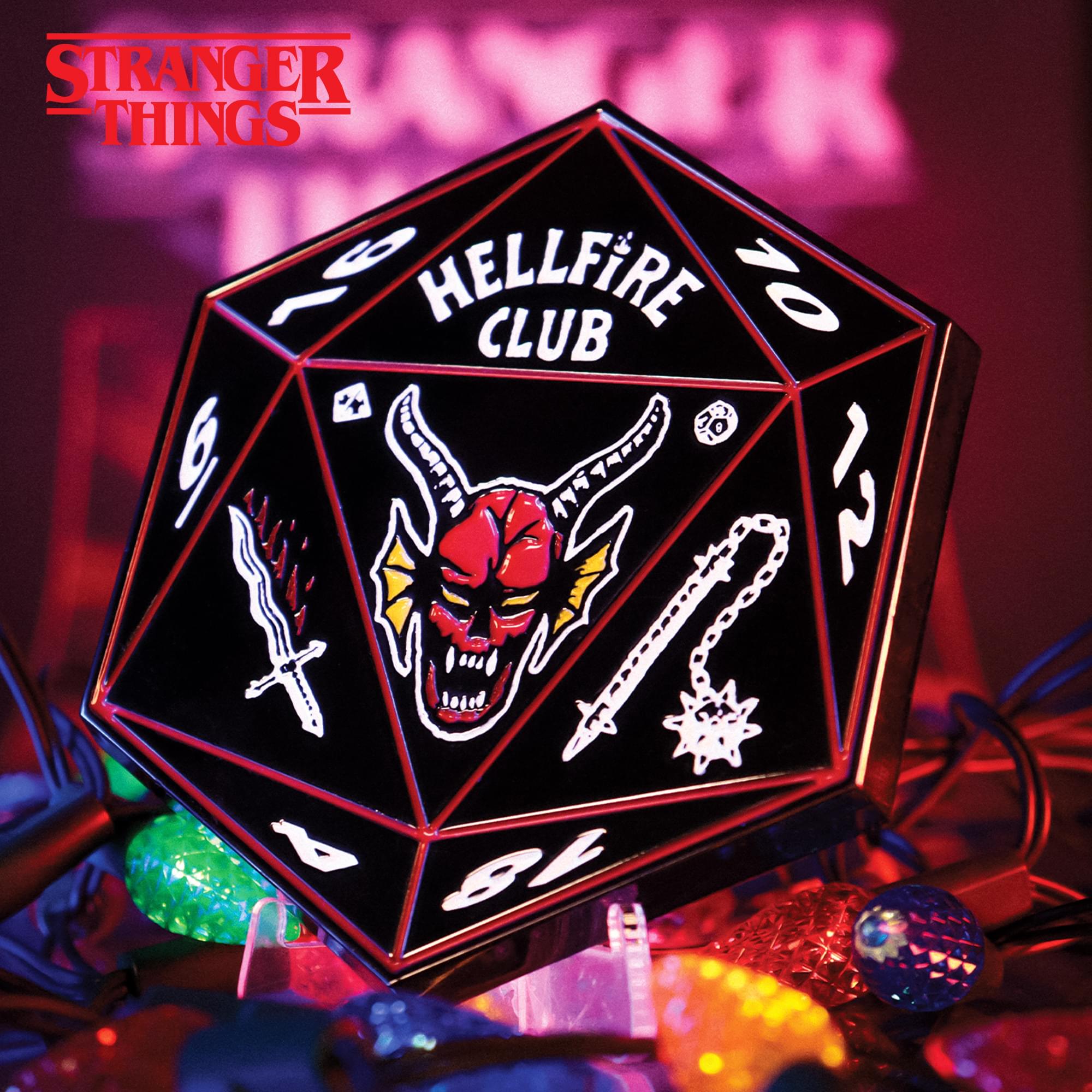 Stranger Things "Hellfire Club" Magnetic Metal Bottle Opener