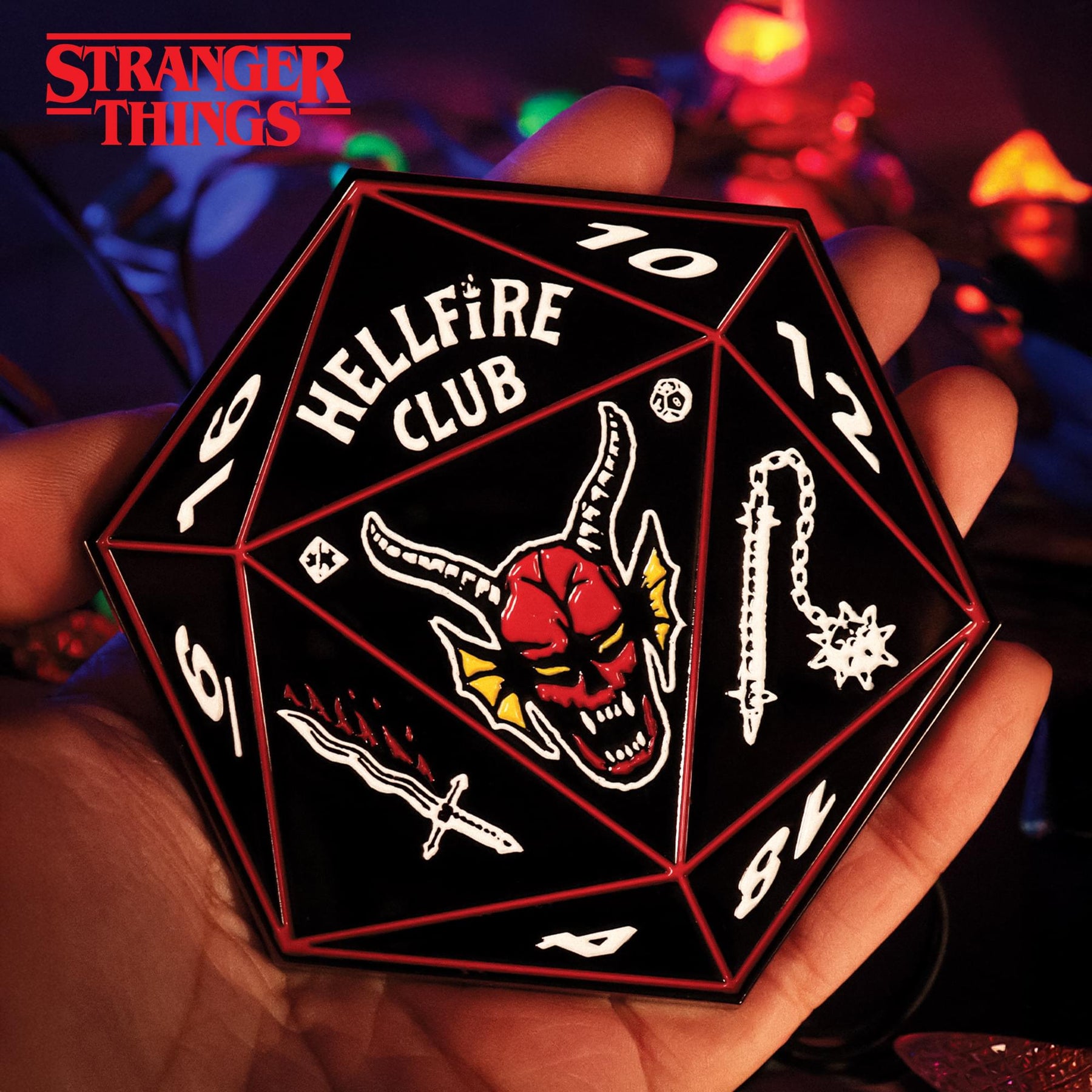 Stranger Things "Hellfire Club" Magnetic Metal Bottle Opener