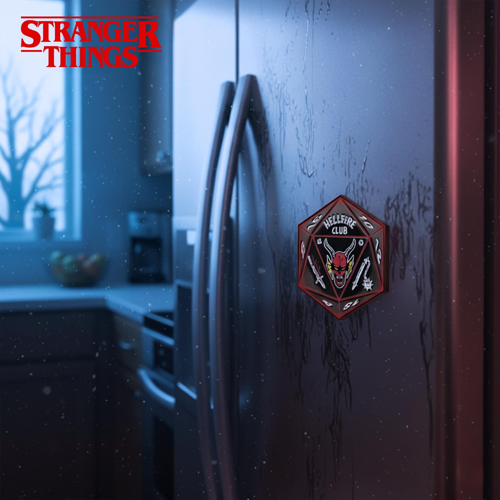 Stranger Things "Hellfire Club" Magnetic Metal Bottle Opener