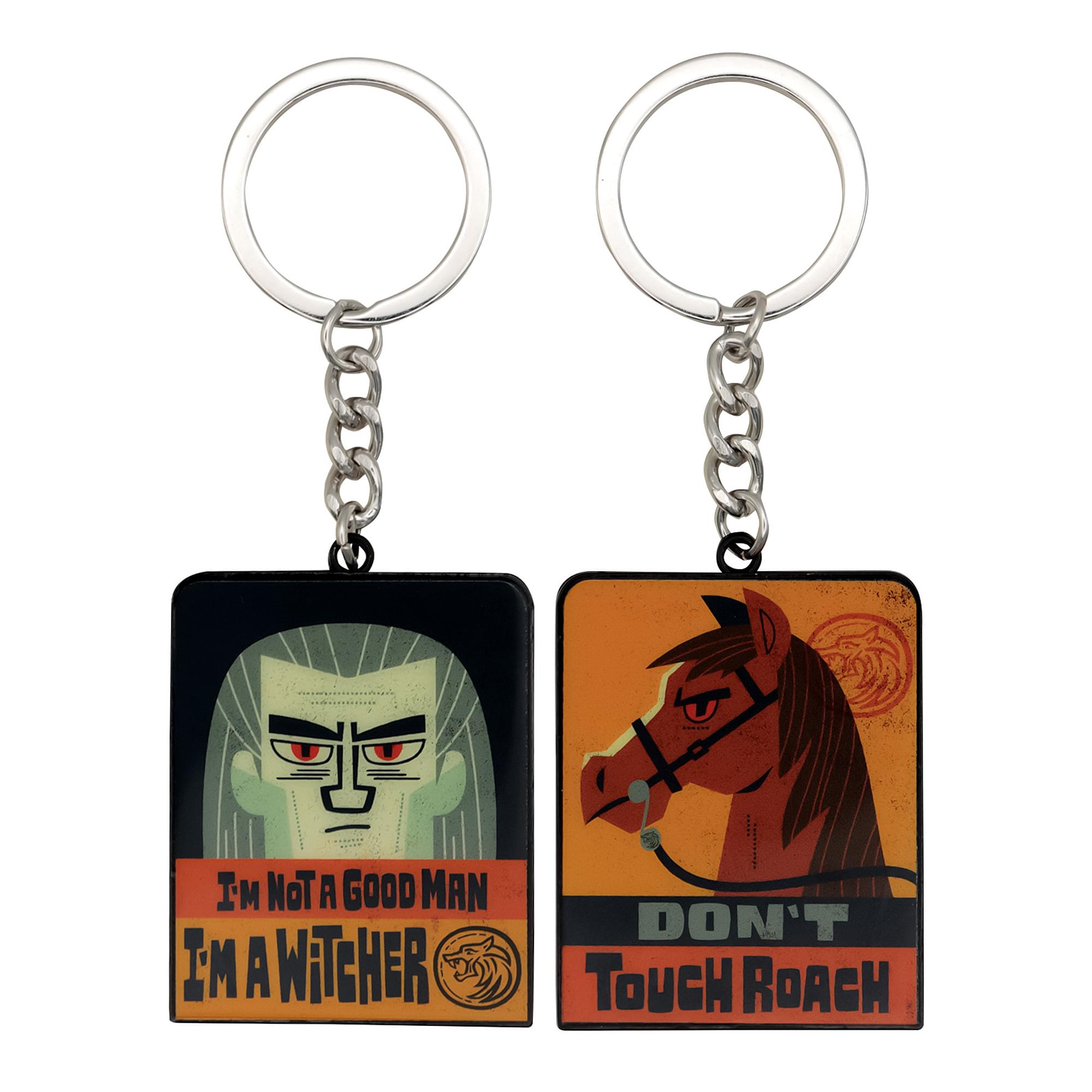 The Witcher and Roach Limited Edition 2-Piece Keychain Set