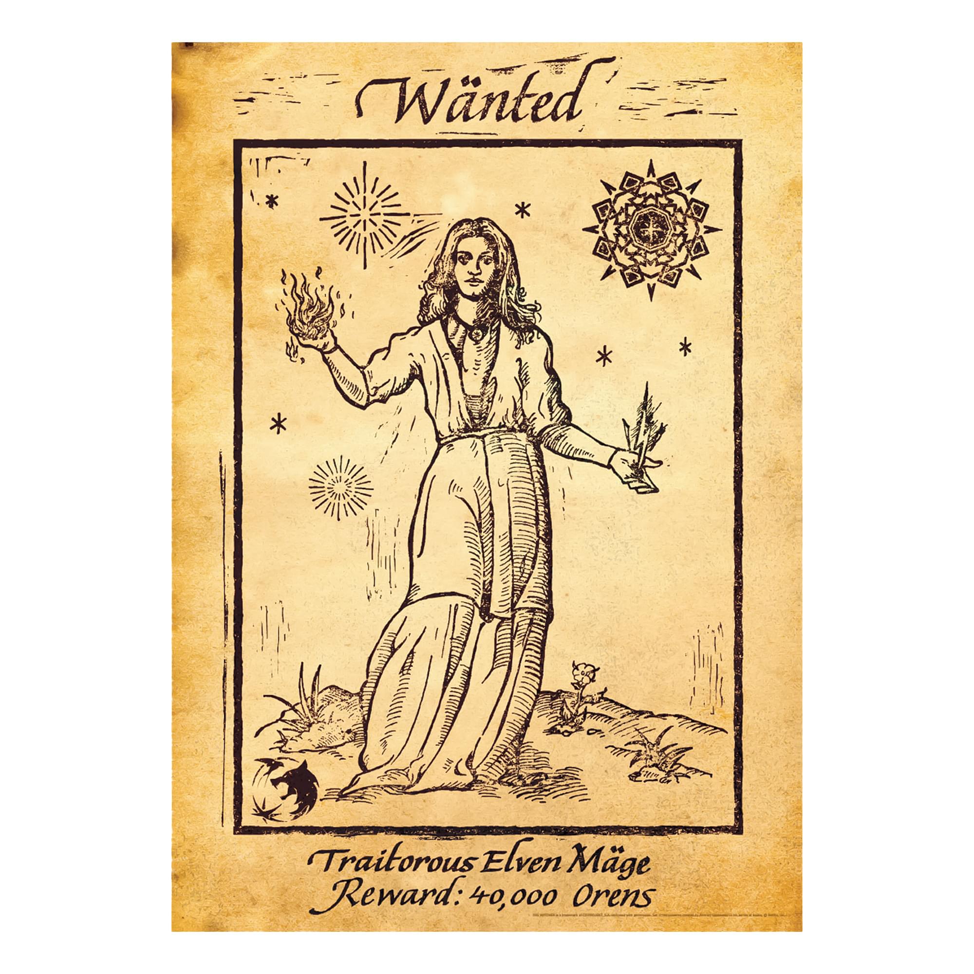 The Witcher Yennefer Limited Edition A3 Art Print | 11.5 x 16.5 Inches