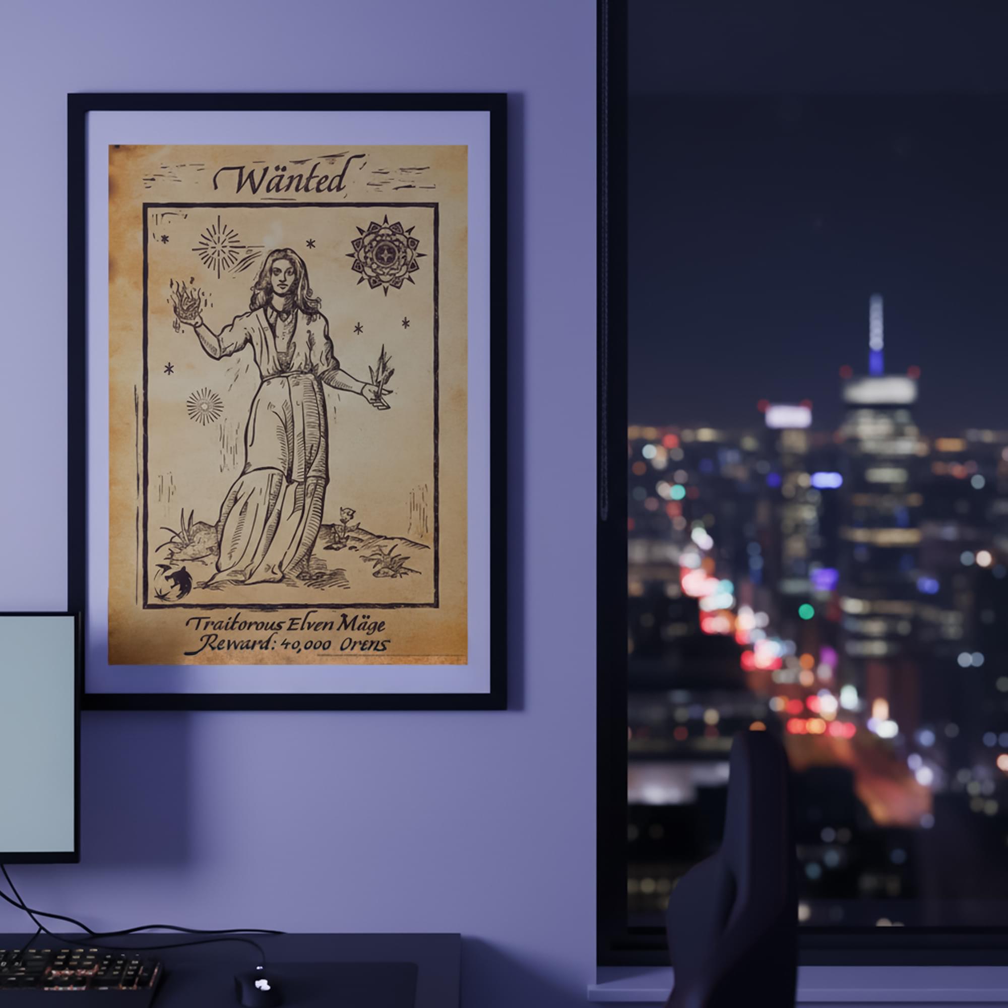 The Witcher Yennefer Limited Edition A3 Art Print | 11.5 x 16.5 Inches