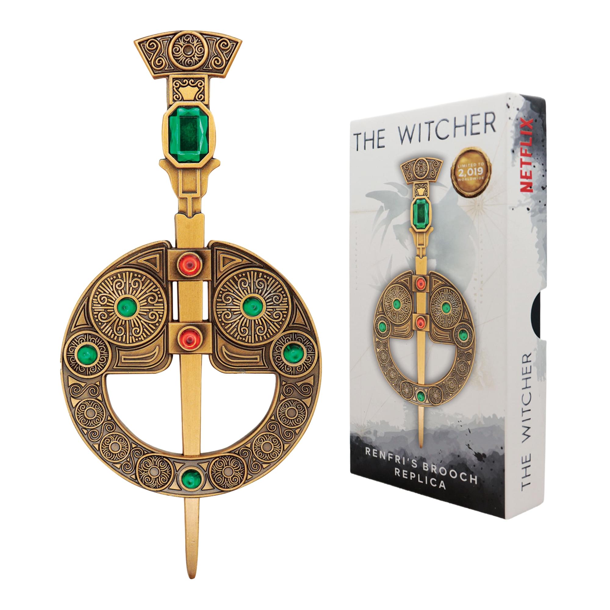 The Witcher Limited Edition Renfri's Brooch Metal Replica