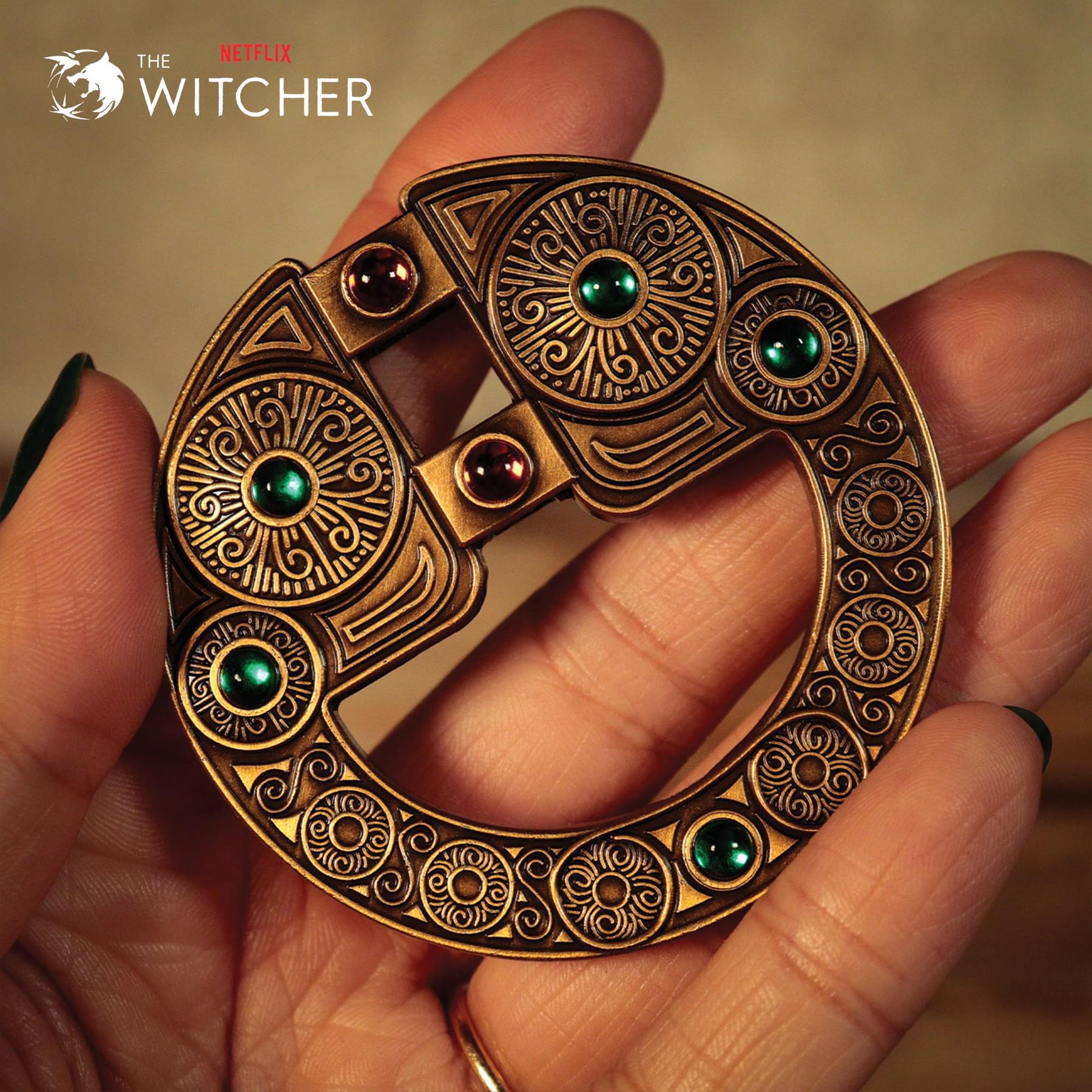 The Witcher Limited Edition Renfri's Brooch Metal Replica