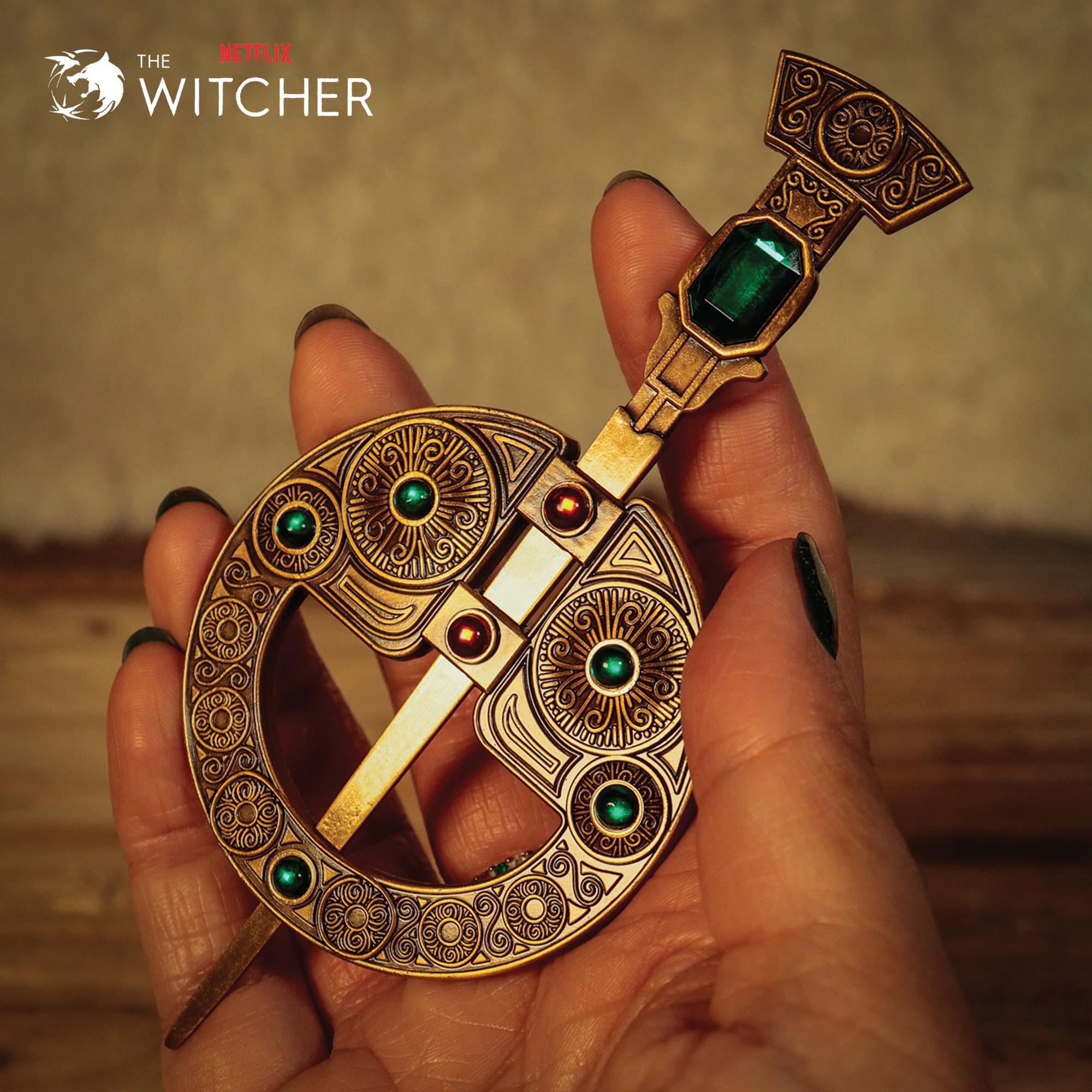 The Witcher Limited Edition Renfri's Brooch Metal Replica