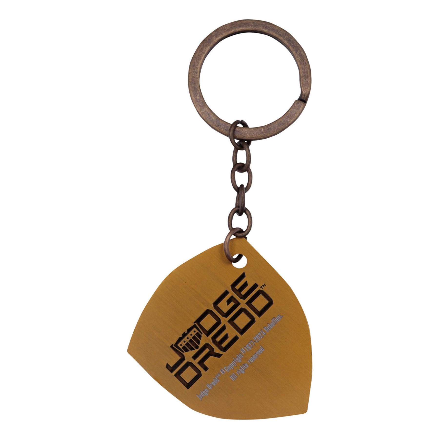 2000 AD Judge Dredd Badge Limited Edition Keyring